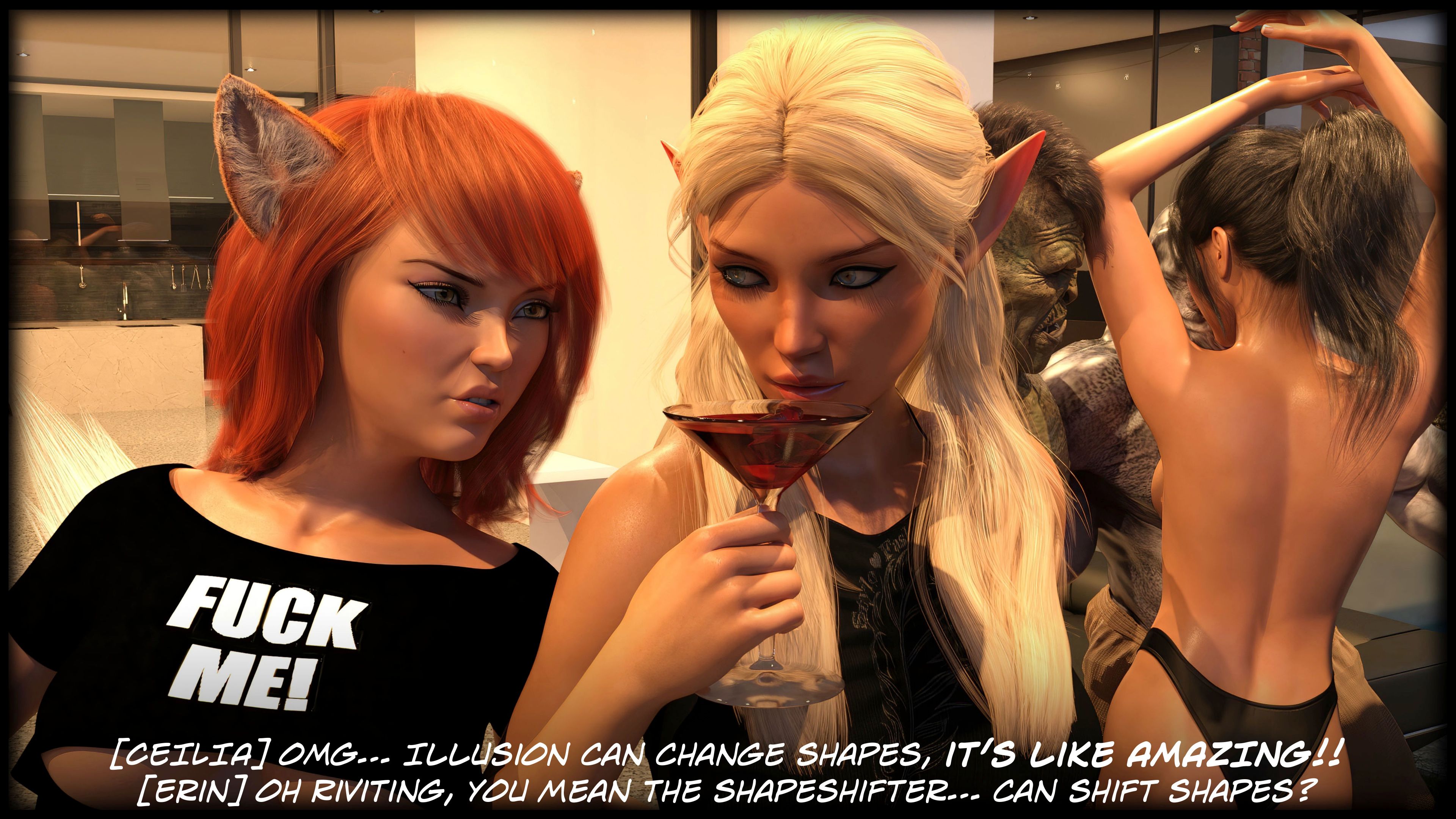 The Temptation Game [Sexy3DComics | Gonzo] 1.1 . The Temptation Game - Day 1 - Girls Villa - [Sexy3DComics] – page 52