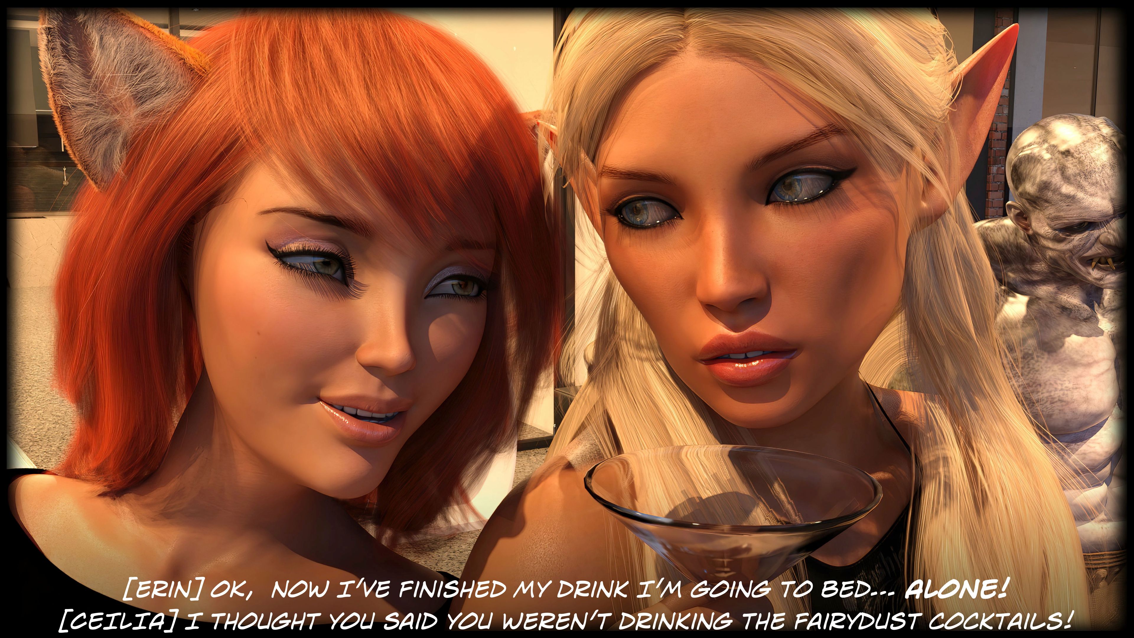 The Temptation Game [Sexy3DComics | Gonzo] 1.1 . The Temptation Game - Day 1 - Girls Villa - [Sexy3DComics] – page 53