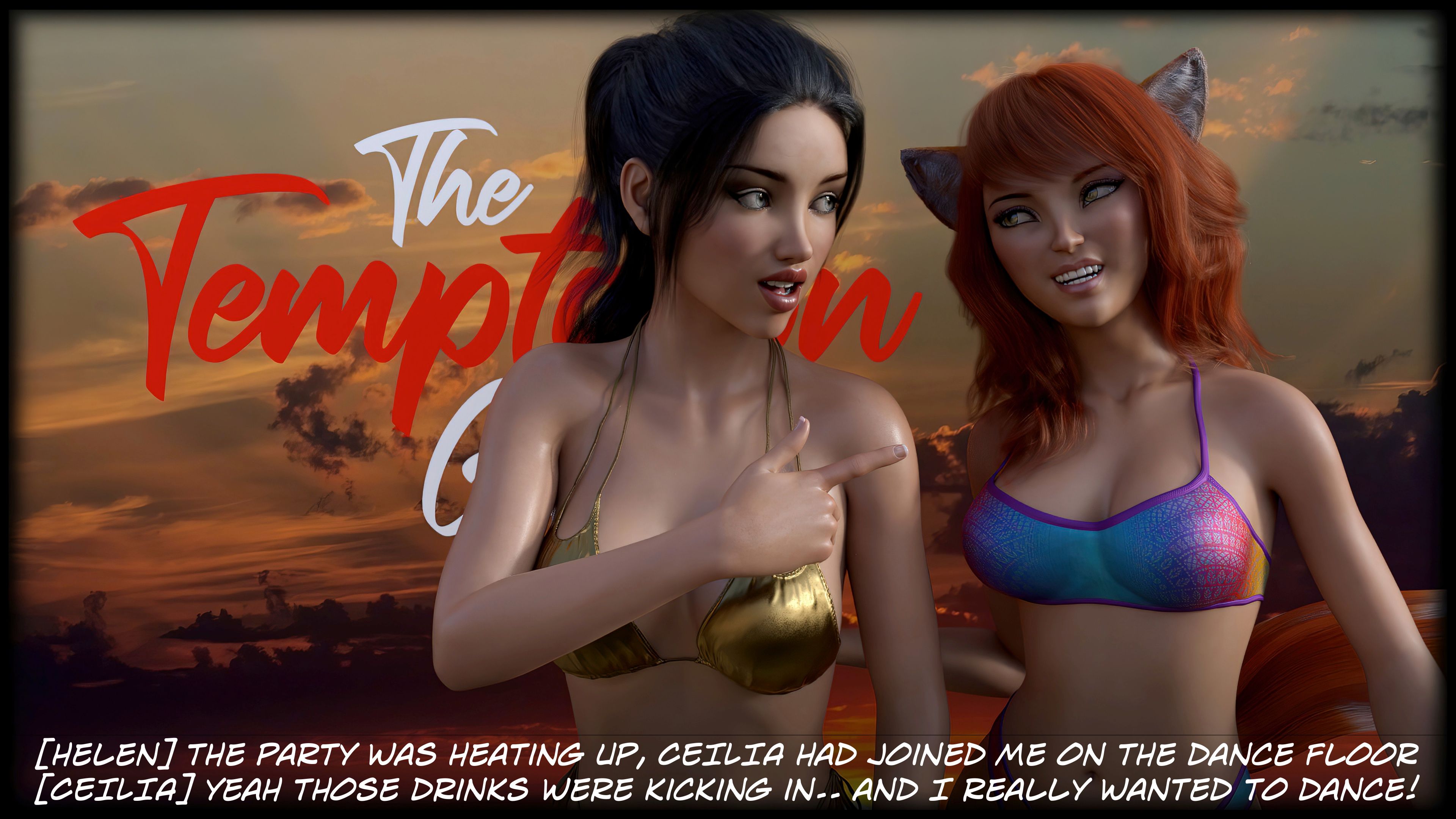 The Temptation Game [Sexy3DComics | Gonzo] 1.1 . The Temptation Game - Day 1 - Girls Villa - [Sexy3DComics] – page 84