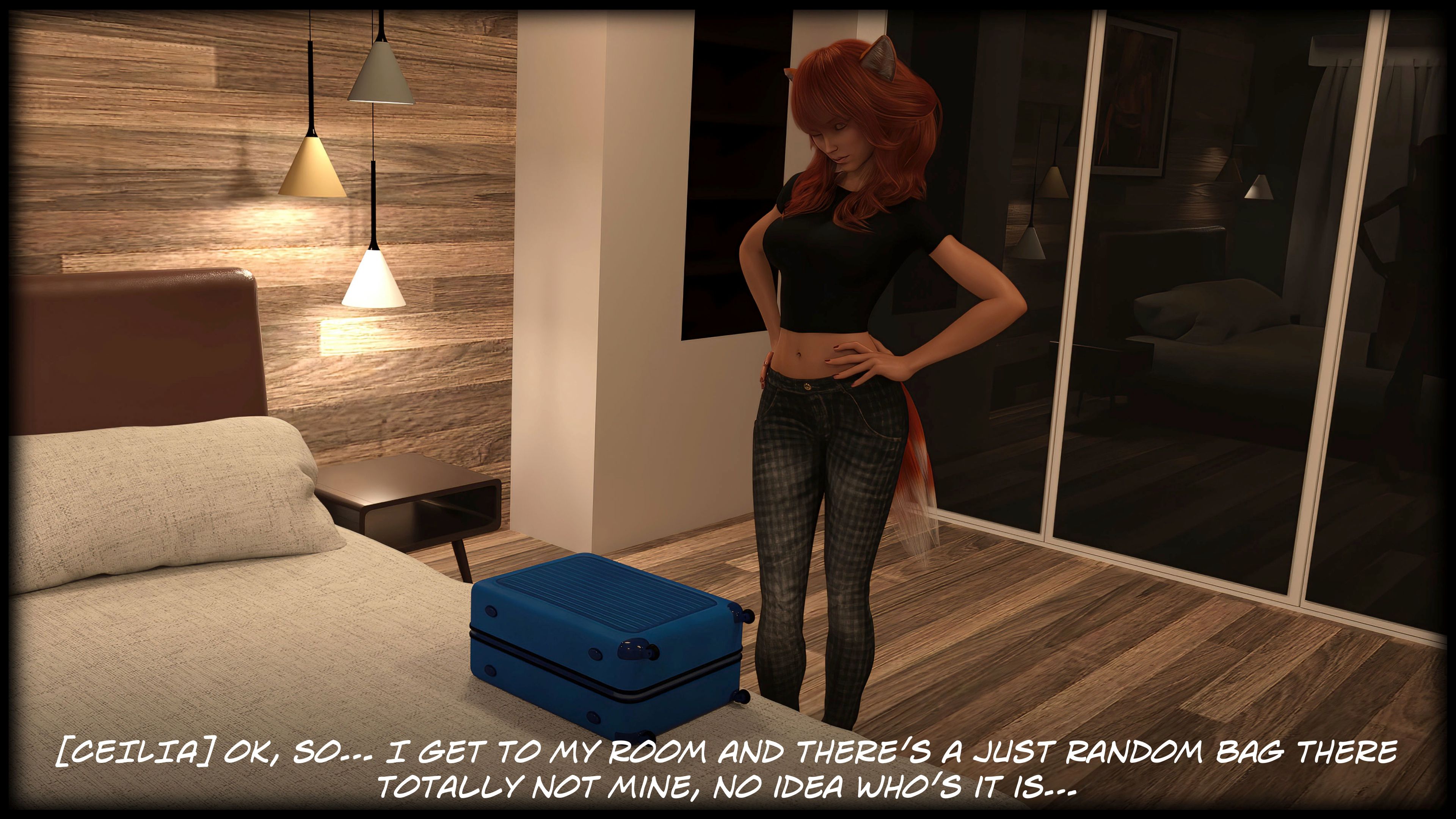 The Temptation Game [Sexy3DComics | Gonzo] 1.1 . The Temptation Game - Day 1 - Girls Villa - [Sexy3DComics] – page 9