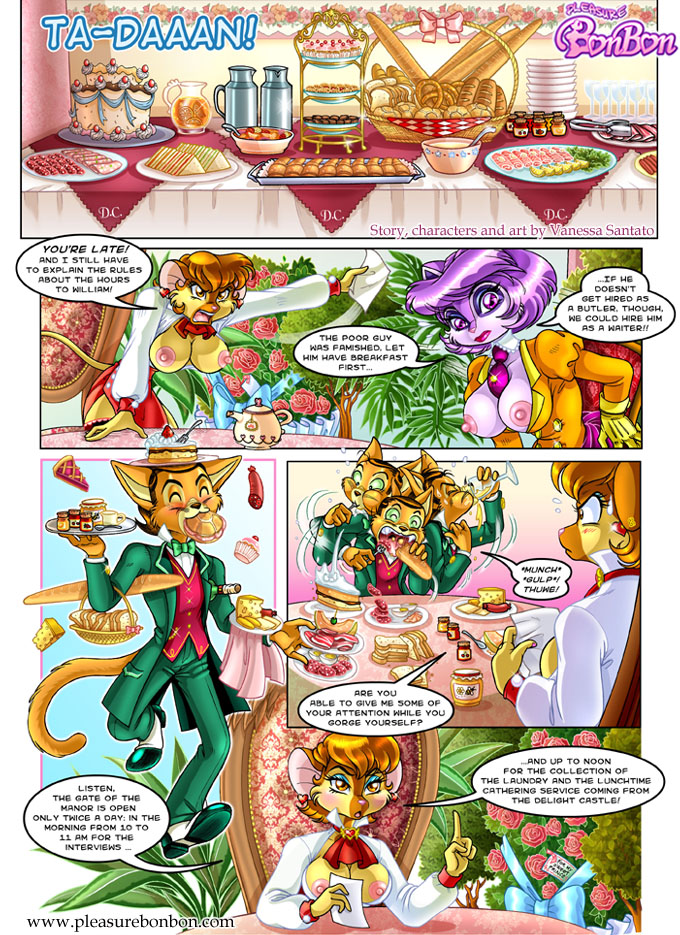 Pleasure Bon Bon [PleasureBonBon] 3 . Pleasure Bon Bon - The New Sexy Butler - Chapter 3 [PleasureBonBon] – page 4
