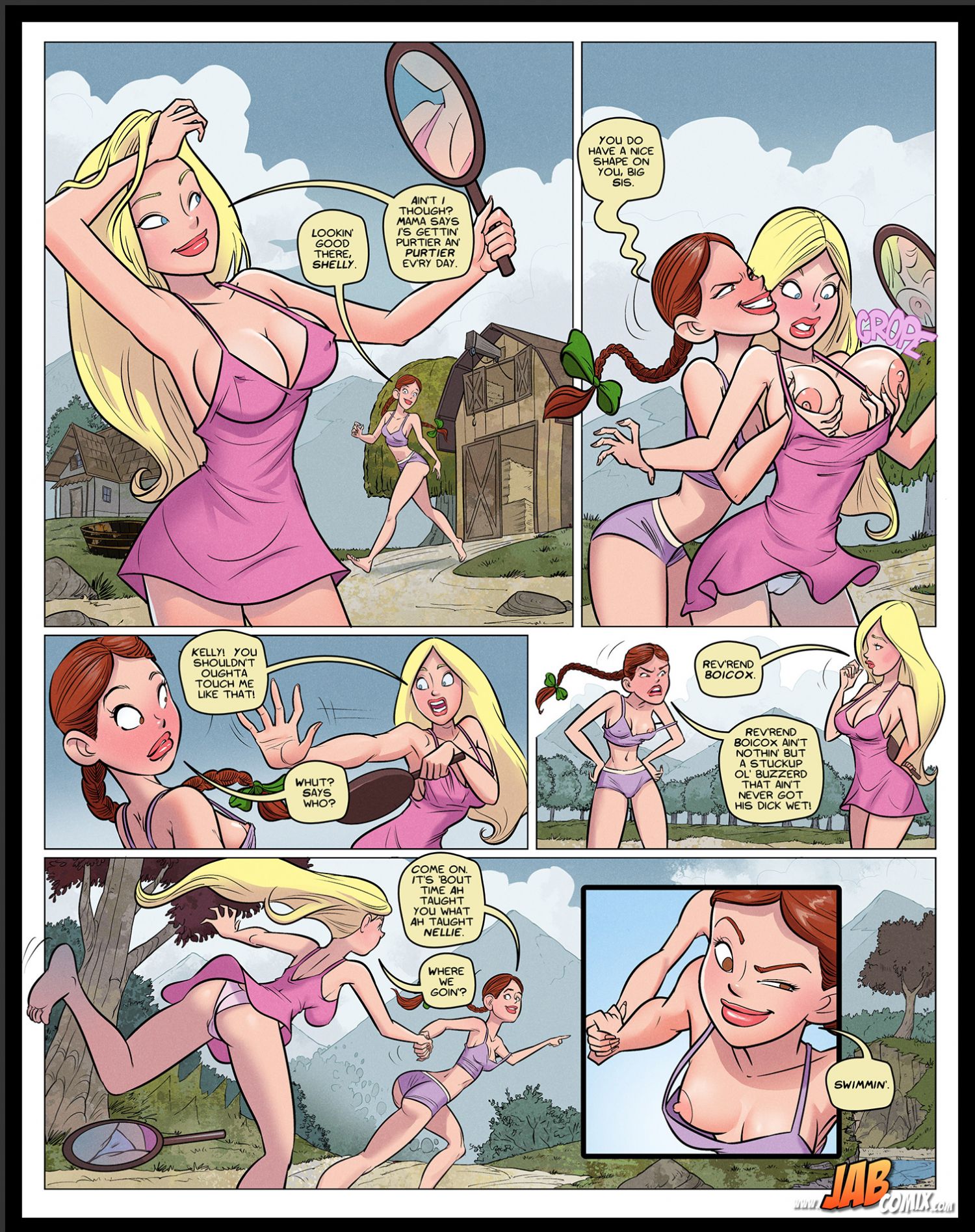 Farm Lessons [JABComix] 19 . Farm Lessons - Memories - Chapter 19 [JABComix] – page 10