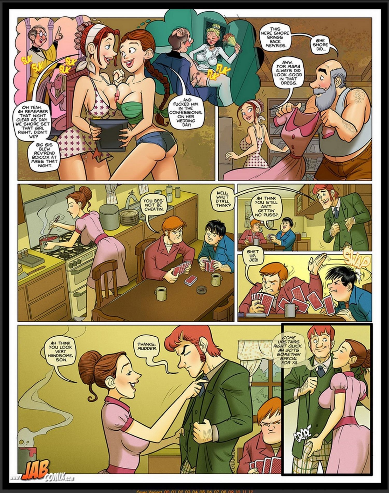 Farm Lessons [JABComix] 19 . Farm Lessons - Memories - Chapter 19 [JABComix] – page 13