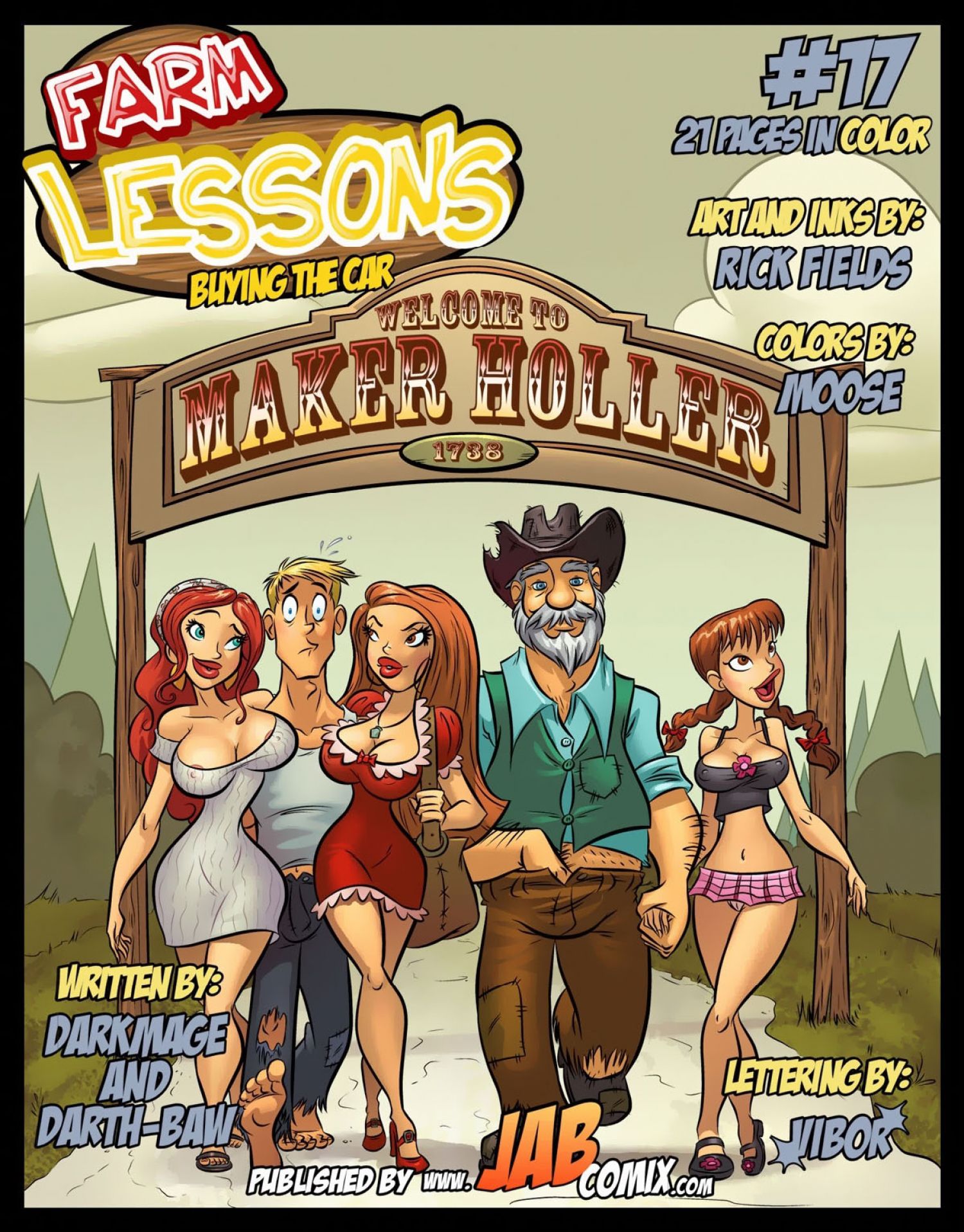Farm Lessons [JABComix] 17 . Farm Lessons - Buying the Car - Chapter 17 [JABComix] – page 1