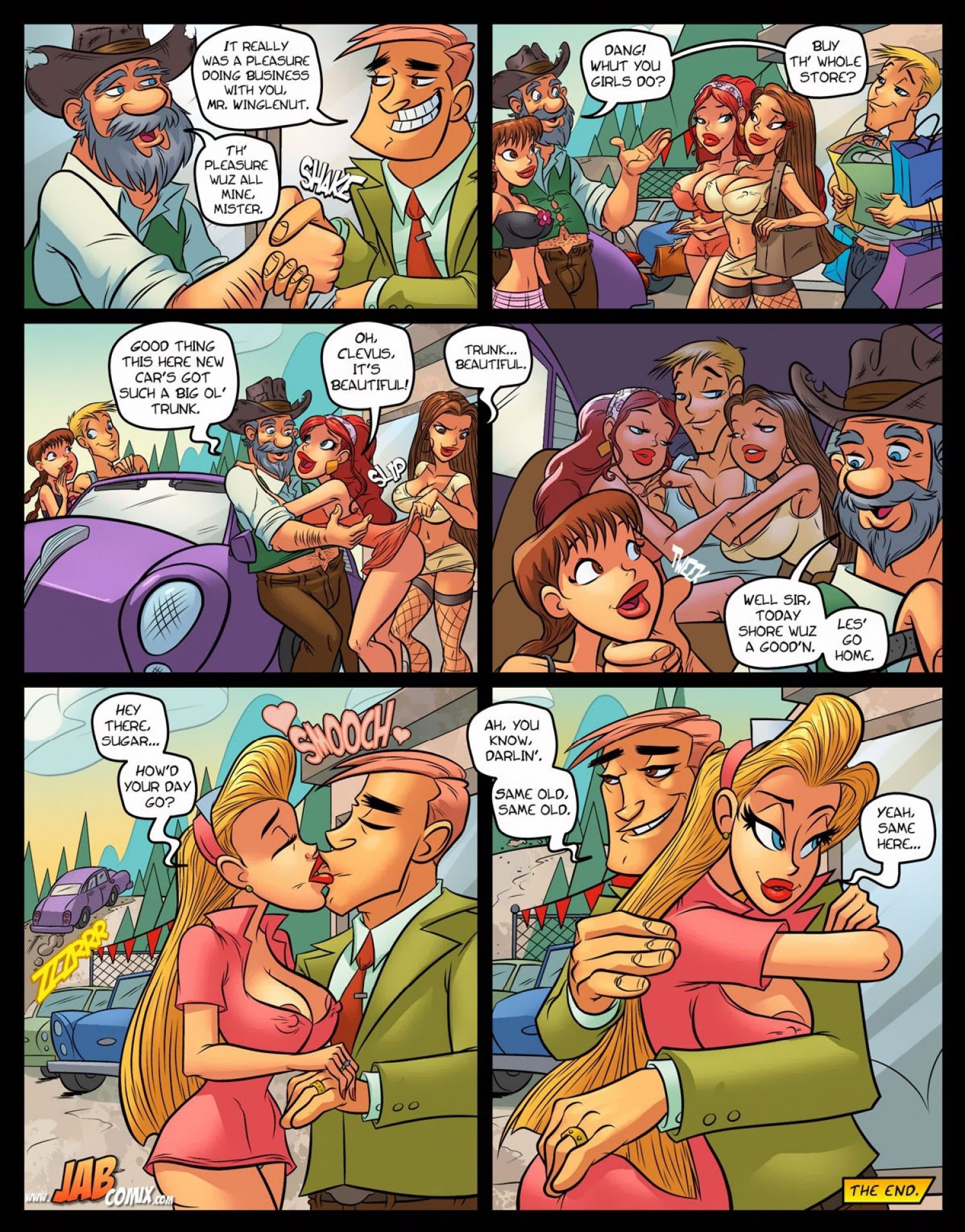 Farm Lessons [JABComix] 17 . Farm Lessons - Buying the Car - Chapter 17 [JABComix] – page 22
