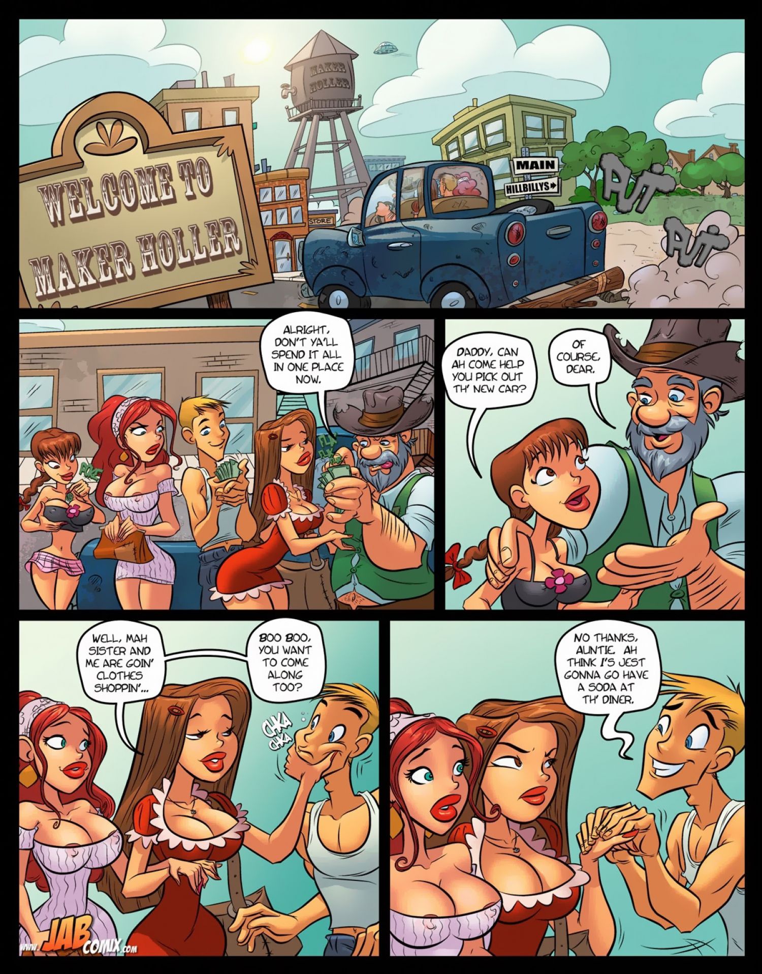 Farm Lessons [JABComix] 17 . Farm Lessons - Buying the Car - Chapter 17 [JABComix] – page 6