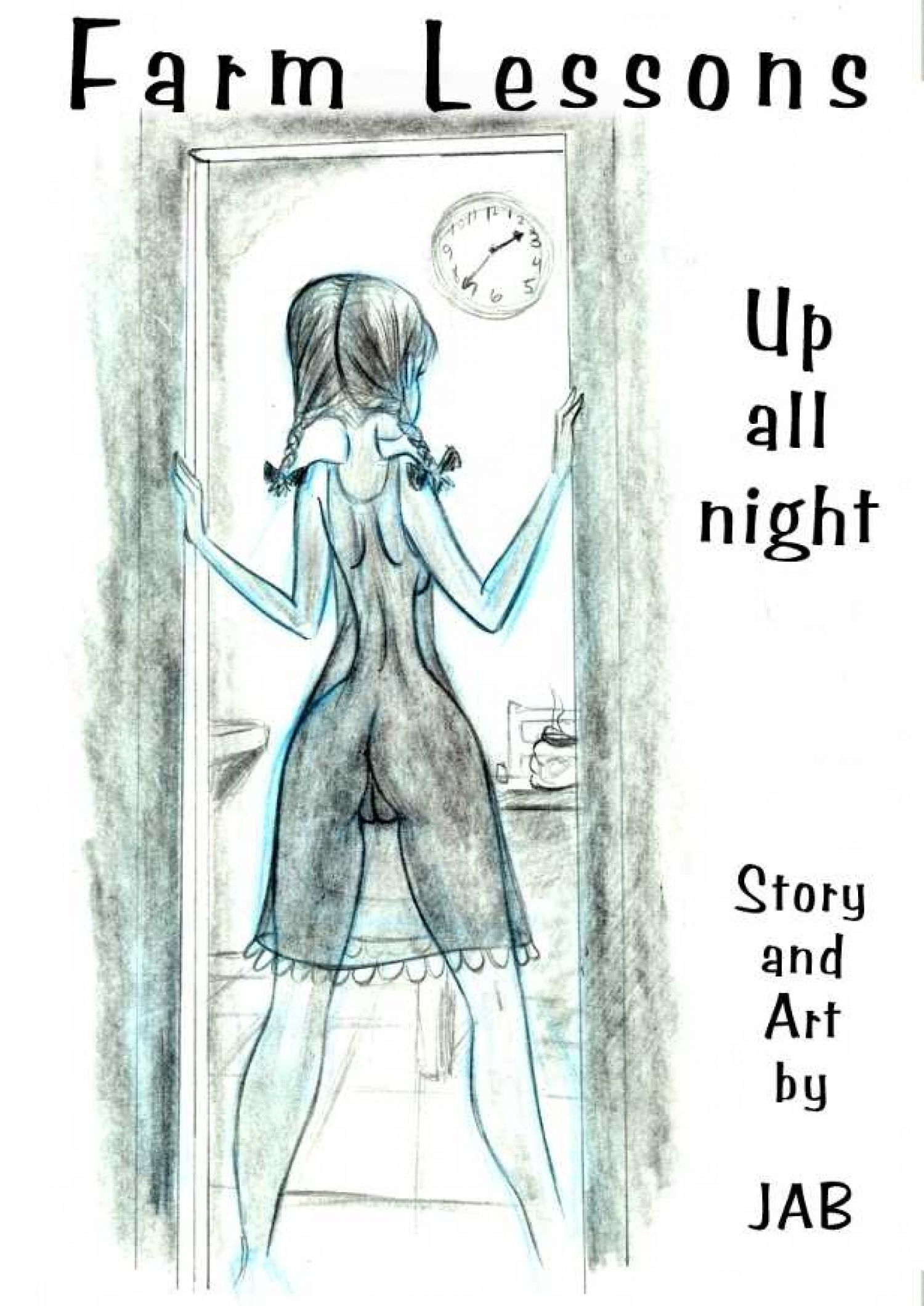 Farm Lessons [JABComix] 4 . Farm Lessons - Up All Night - Chapter 4 [JABComix] – page 1