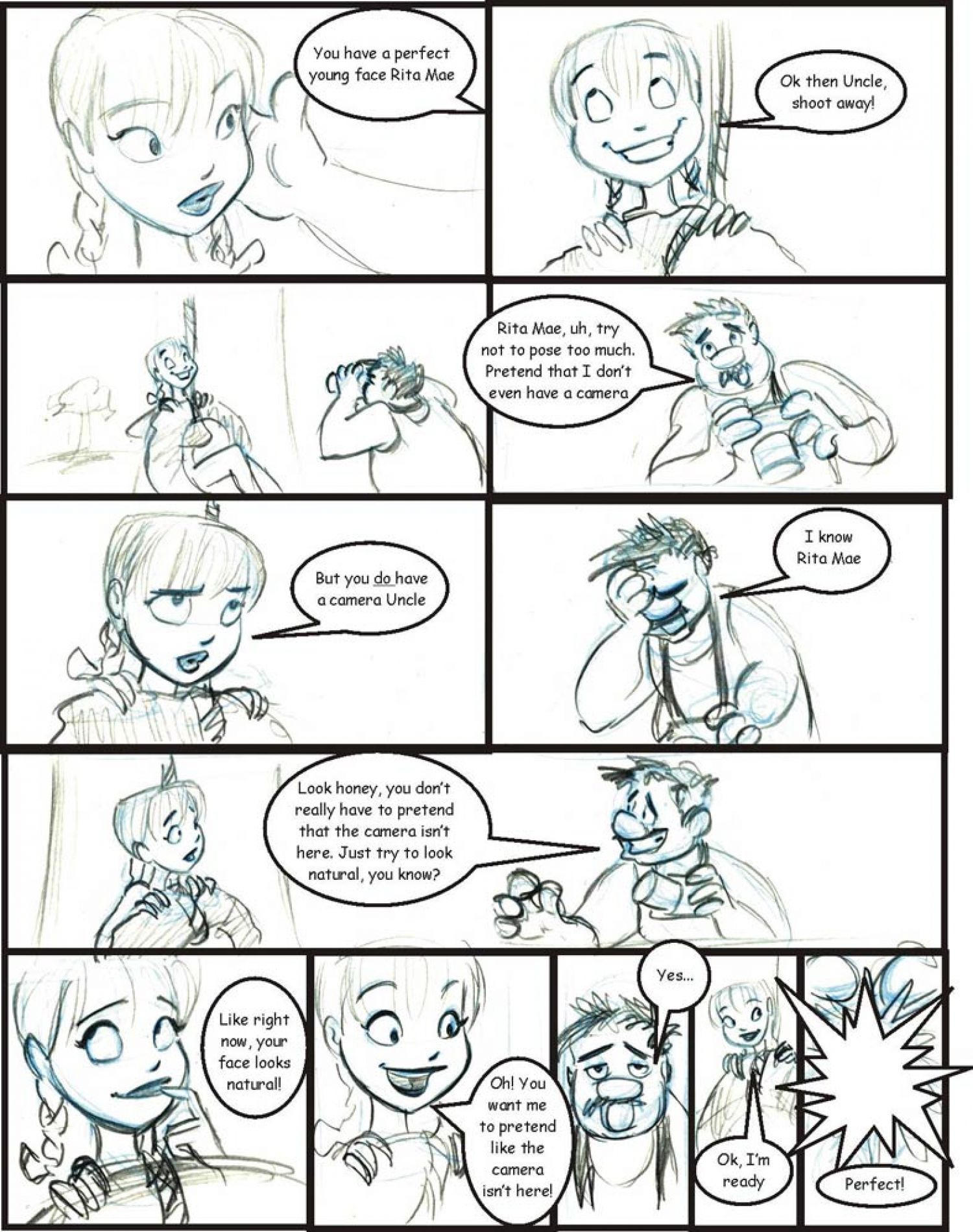 Farm Lessons [JABComix] 8 . Farm Lessons - How To Shoot The Family Album - Chapter 8 [JABComix] – page 3