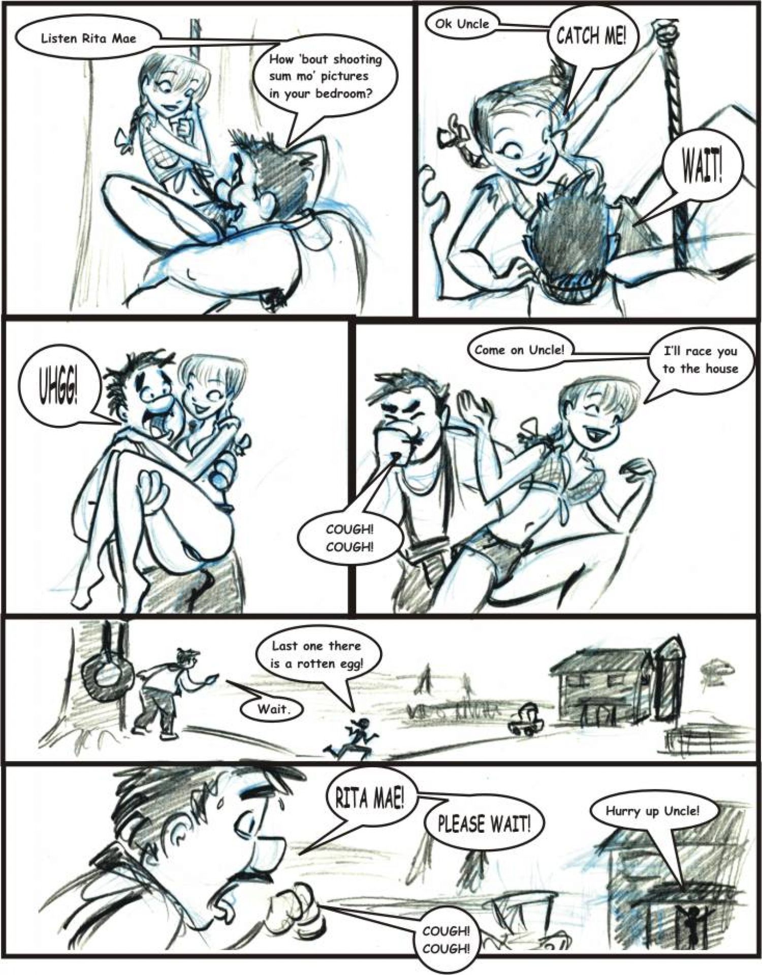 Farm Lessons [JABComix] 8 . Farm Lessons - How To Shoot The Family Album - Chapter 8 [JABComix] – page 6