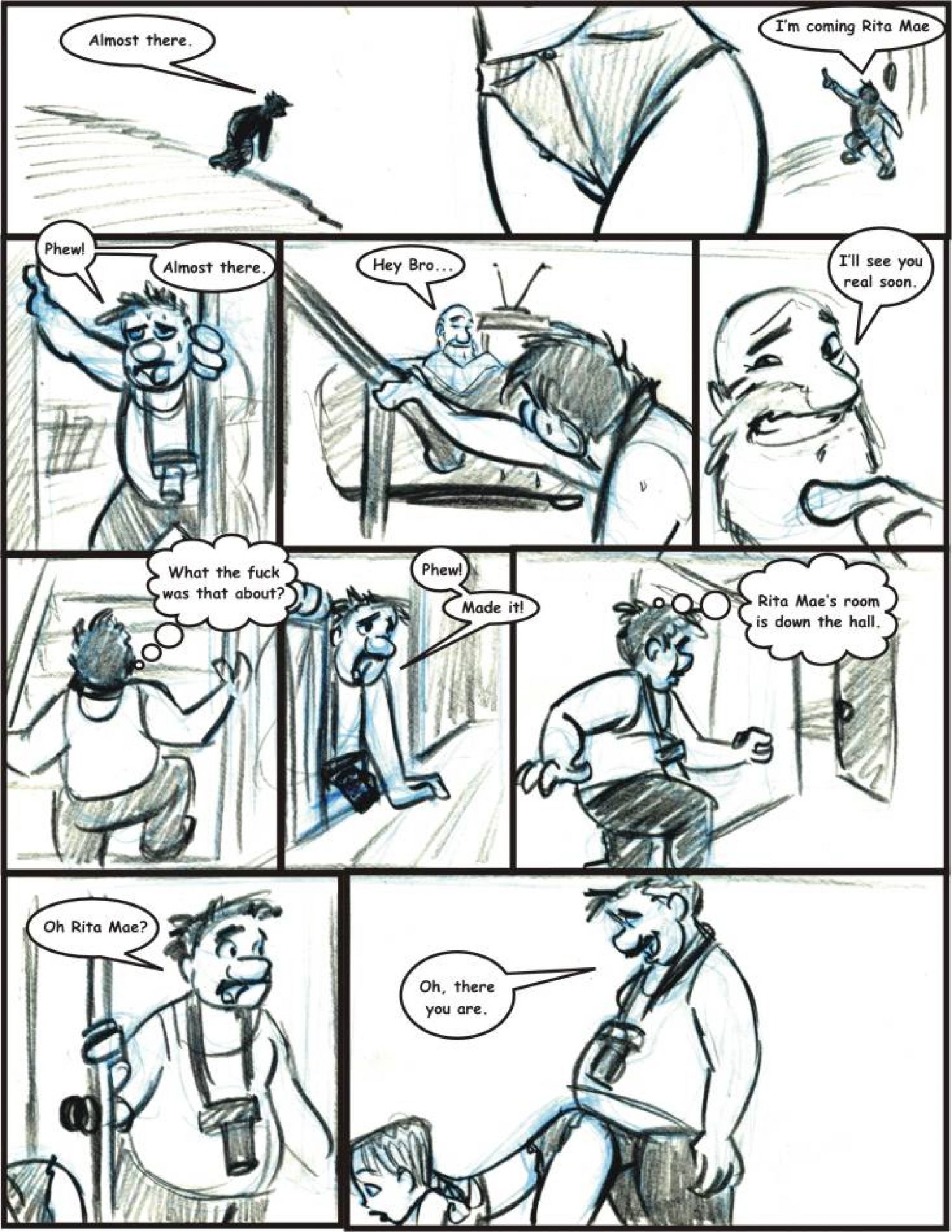 Farm Lessons [JABComix] 8 . Farm Lessons - How To Shoot The Family Album - Chapter 8 [JABComix] – page 7