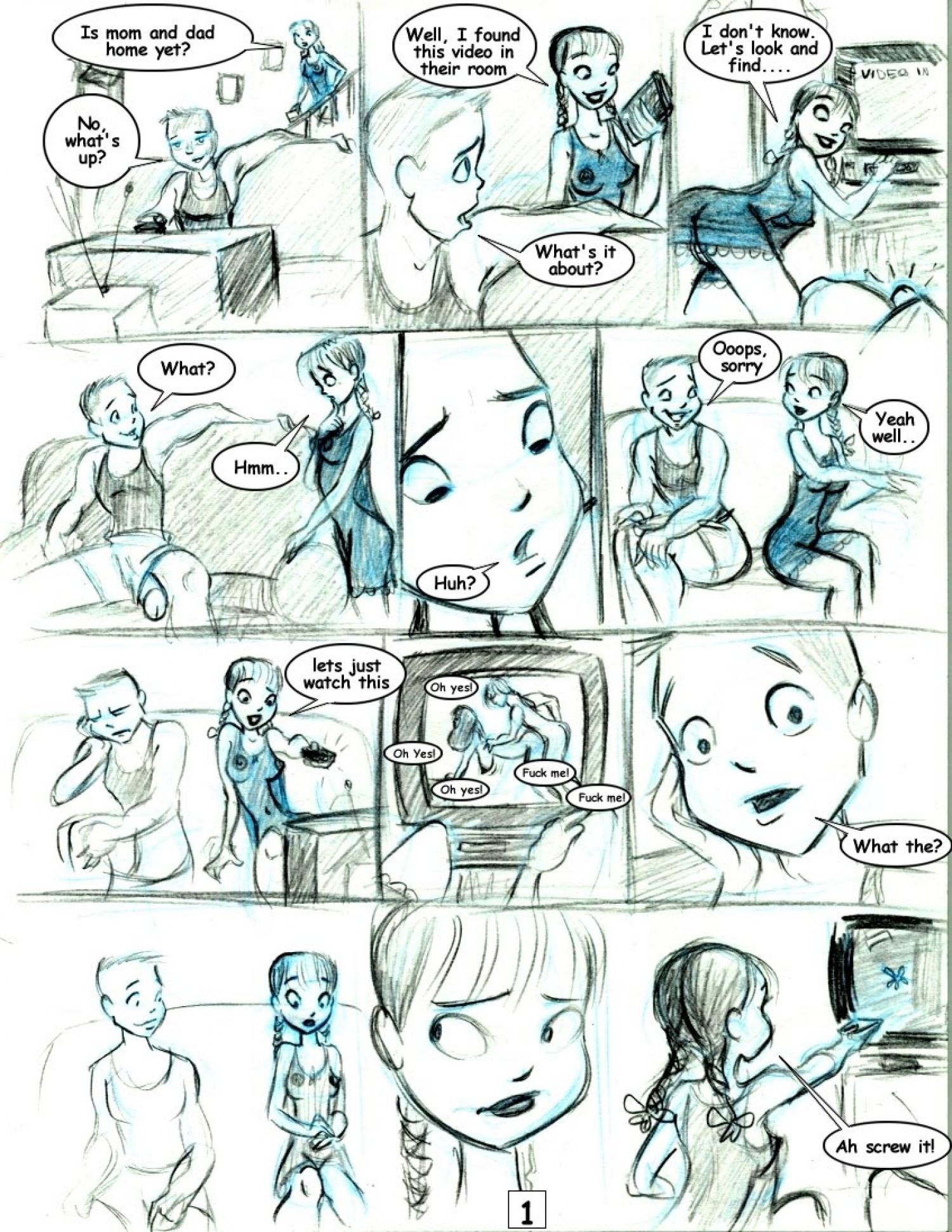 Farm Lessons [JABComix] 2 . Farm Lessons - Love Among Siblings - Chapter 2 [JABComix] – page 2