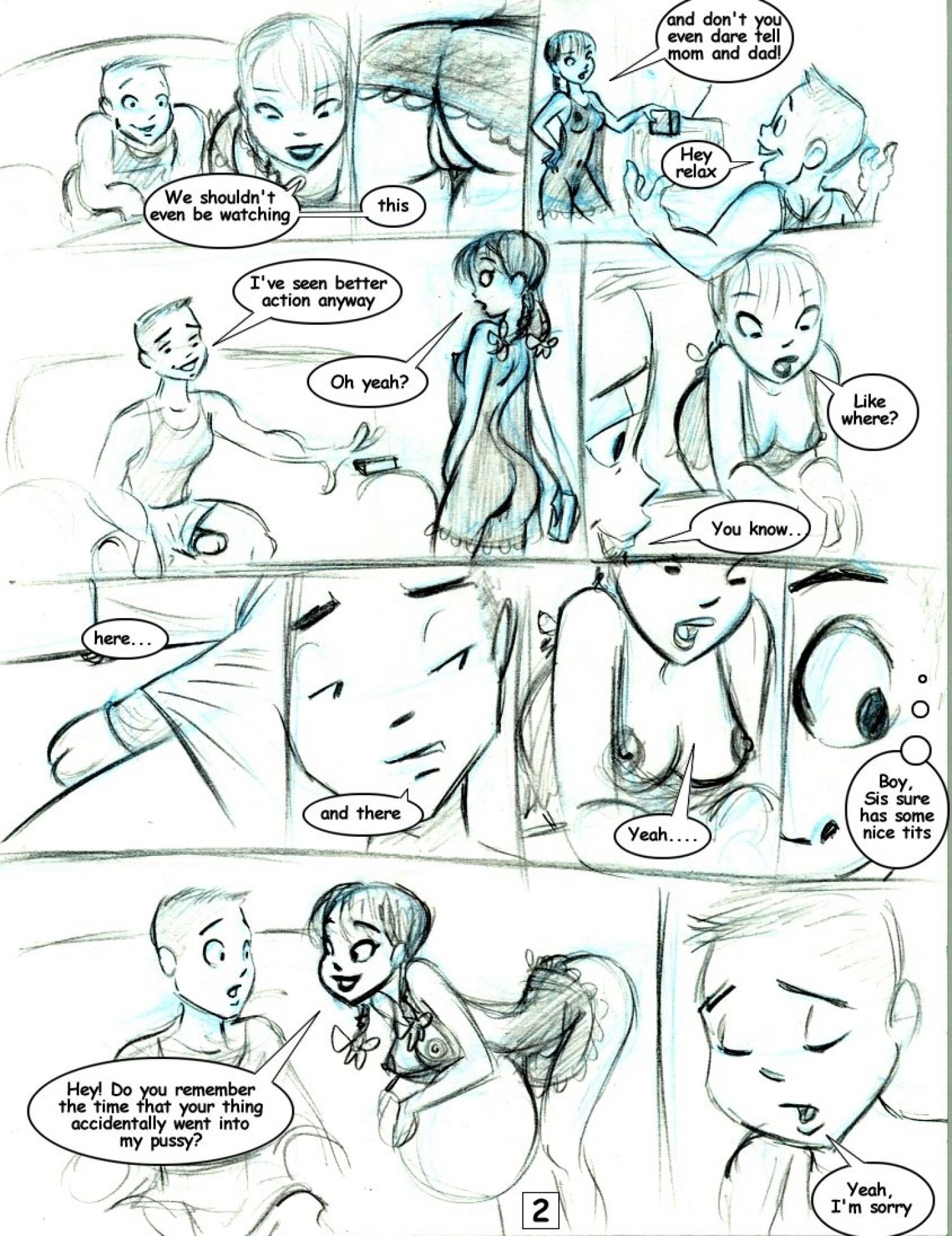 Farm Lessons [JABComix] 2 . Farm Lessons - Love Among Siblings - Chapter 2 [JABComix] – page 3