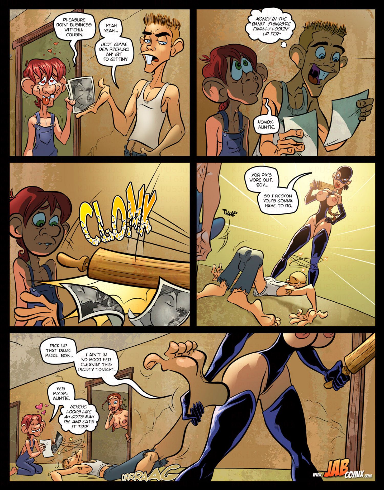 Farm Lessons [JABComix] 16 . Farm Lessons - Farmer's Daughter - Chapter 16 [JABComix] – page 19