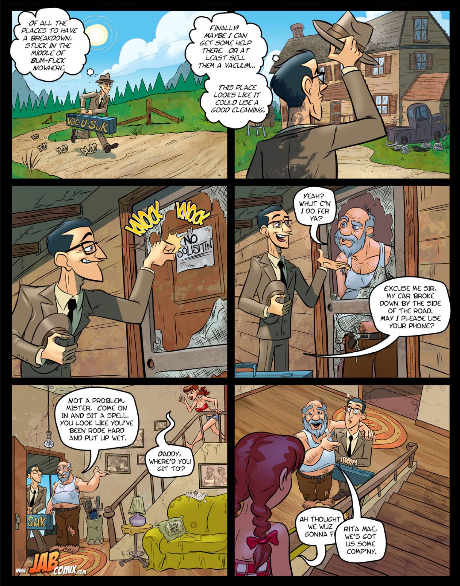 Farm Lessons [JABComix] 16 . Farm Lessons - Farmer's Daughter - Chapter 16 [JABComix] – page 2