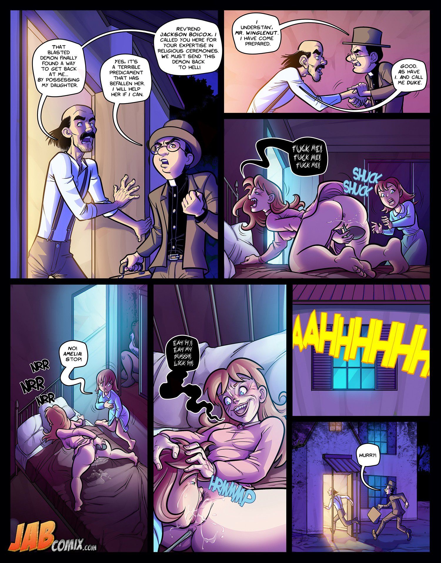 Farm Lessons [JABComix] 21 . Farm Lessons - Chapter 21 [JABComix] – page 7