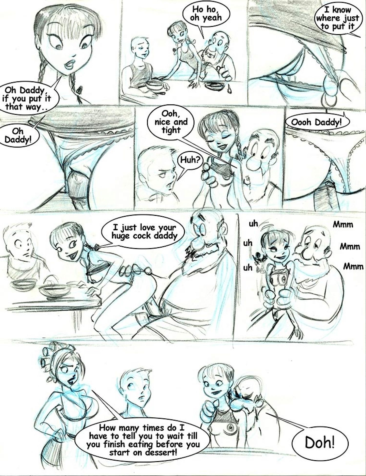 Farm Lessons [JABComix] 5 . Farm Lessons - Breakfast Special - Chapter 5 [JABComix] – page 3