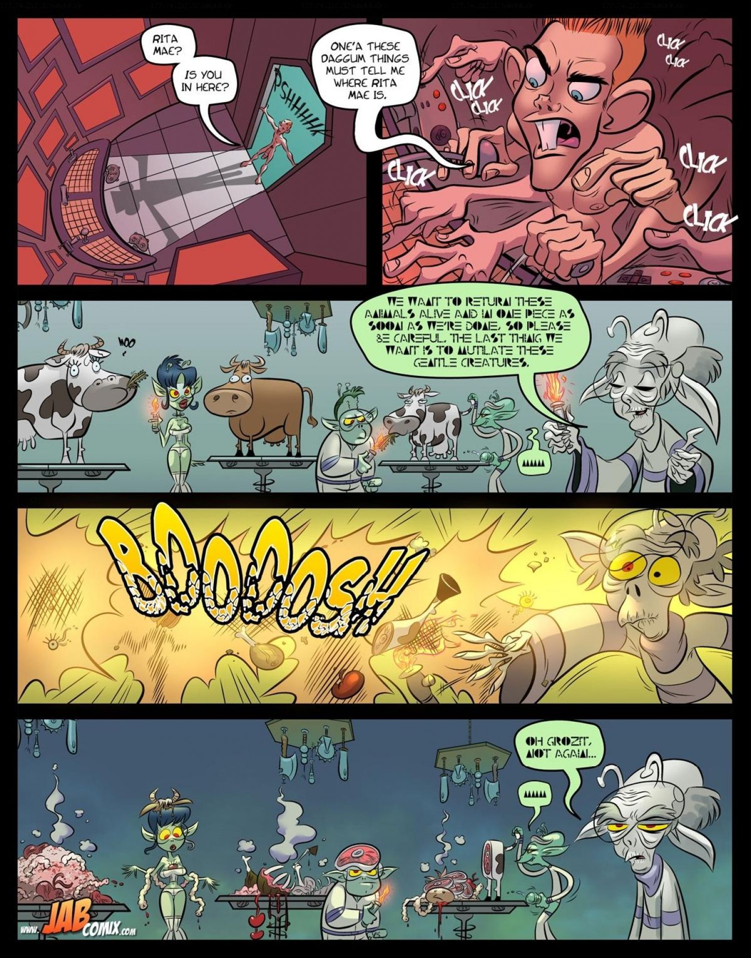 Farm Lessons [JABComix] 15 . Farm Lessons - Too Close Encounters - Chapter 15 [JABComix] – page 10