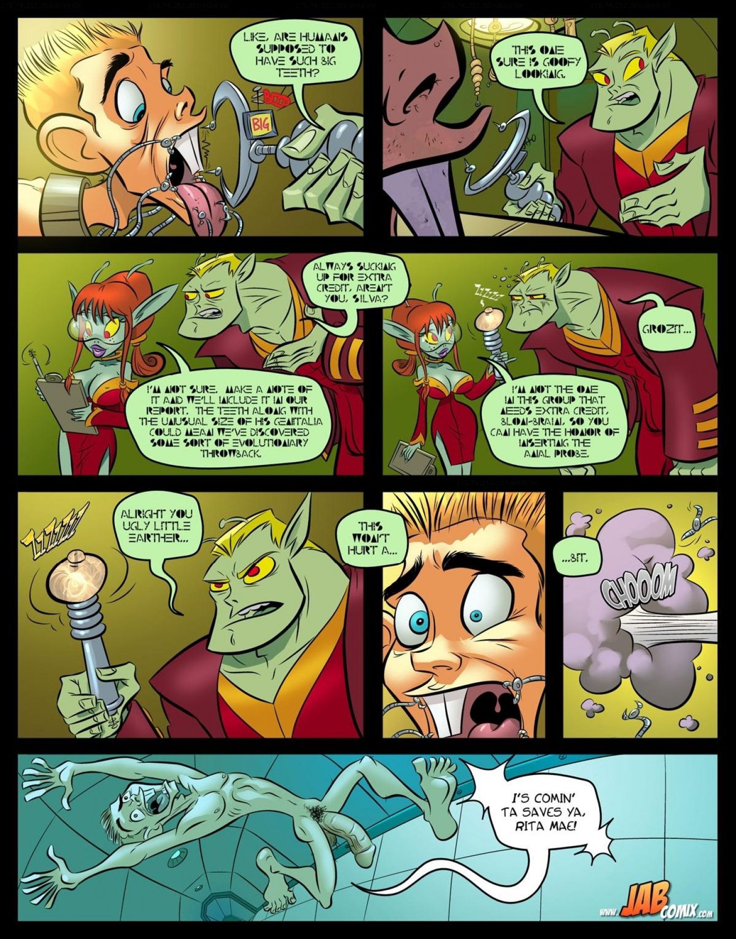 Farm Lessons [JABComix] 15 . Farm Lessons - Too Close Encounters - Chapter 15 [JABComix] – page 5