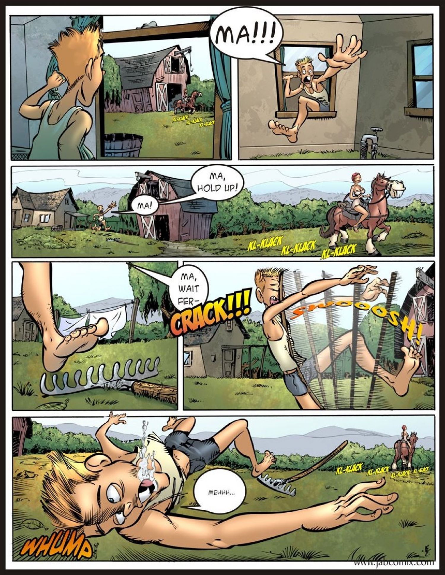 Farm Lessons [JABComix] 13 . Farm Lessons - A Horse is a Horse - Chapter 13 [JABComix] – page 11