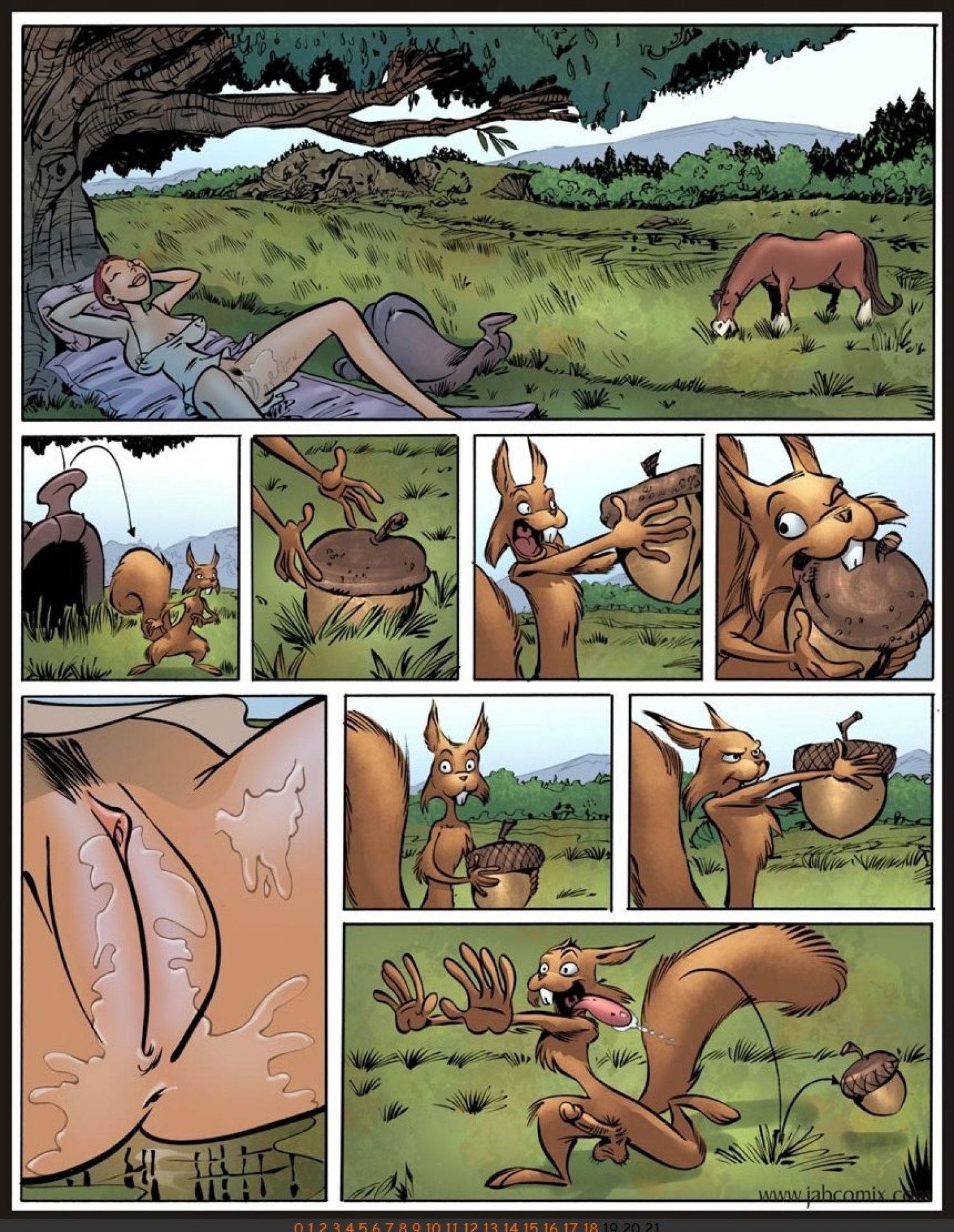 Farm Lessons [JABComix] 13 . Farm Lessons - A Horse is a Horse - Chapter 13 [JABComix] – page 15