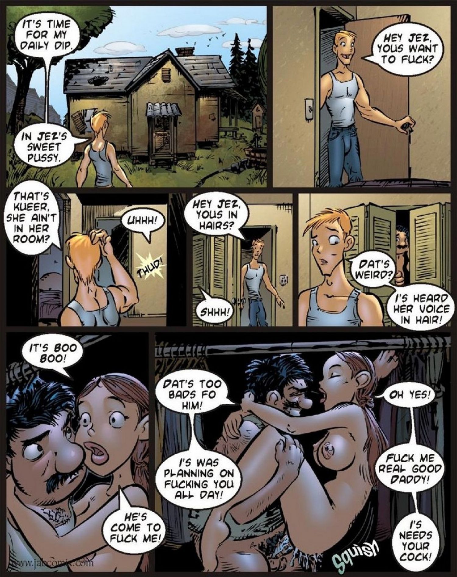Farm Lessons [JABComix] 12 . Farm Lessons - Skeletons in the Closet - Chapter 12 [JABComix] – page 13