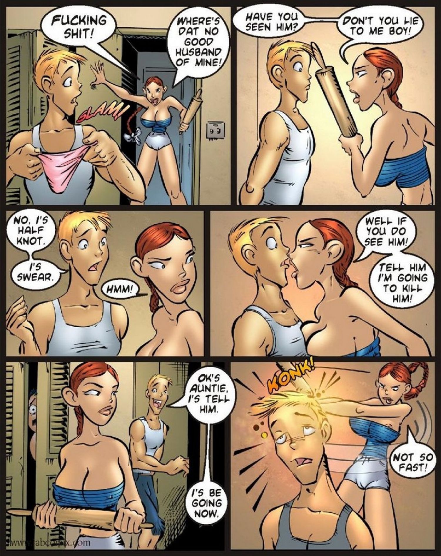 Farm Lessons [JABComix] 12 . Farm Lessons - Skeletons in the Closet - Chapter 12 [JABComix] – page 14