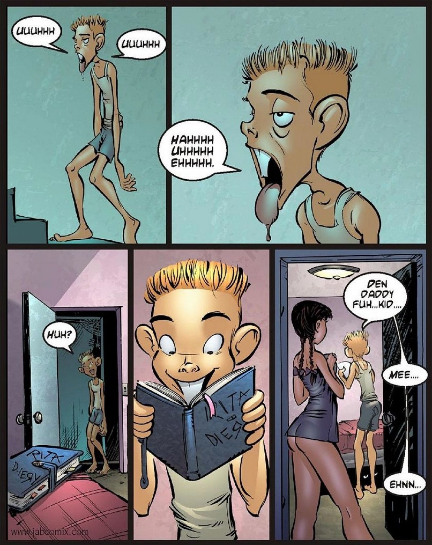 Farm Lessons [JABComix] 12 . Farm Lessons - Skeletons in the Closet - Chapter 12 [JABComix] – page 5