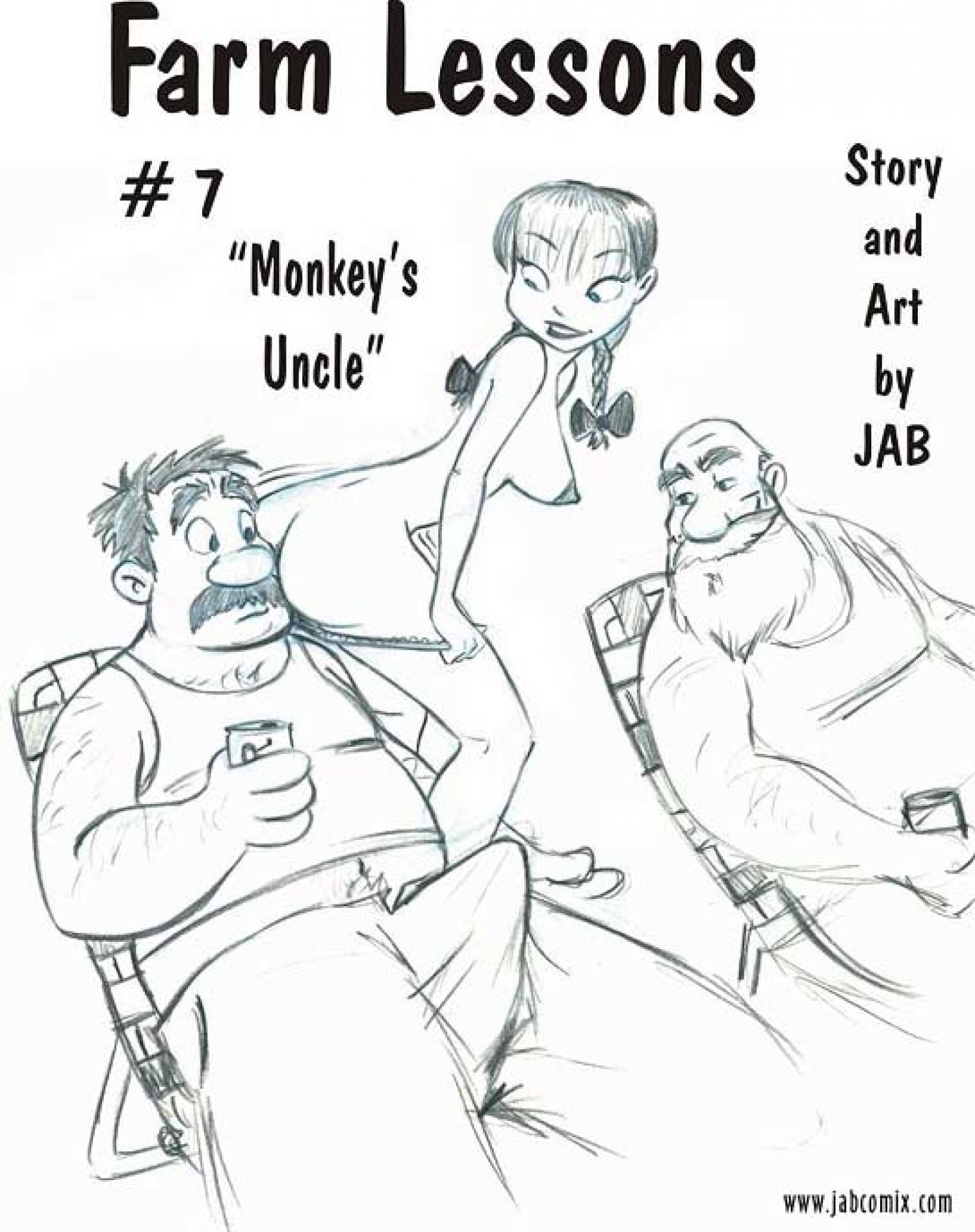 Farm Lessons [JABComix] 7 . Farm Lessons - Monkey's Uncle - Chapter 7 [JABComix] – page 1