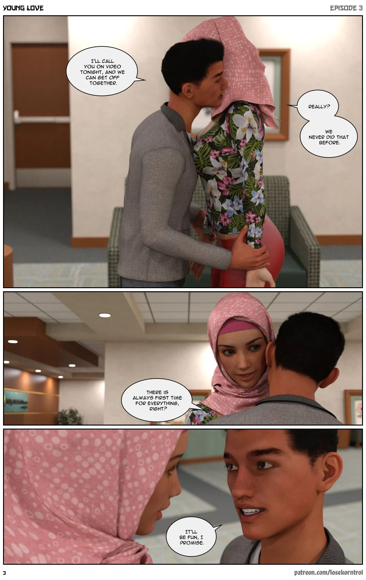 Young Love [LoseKorntrol] 3 . Young Love - Chapter 3 [LoseKorntrol] – page 3