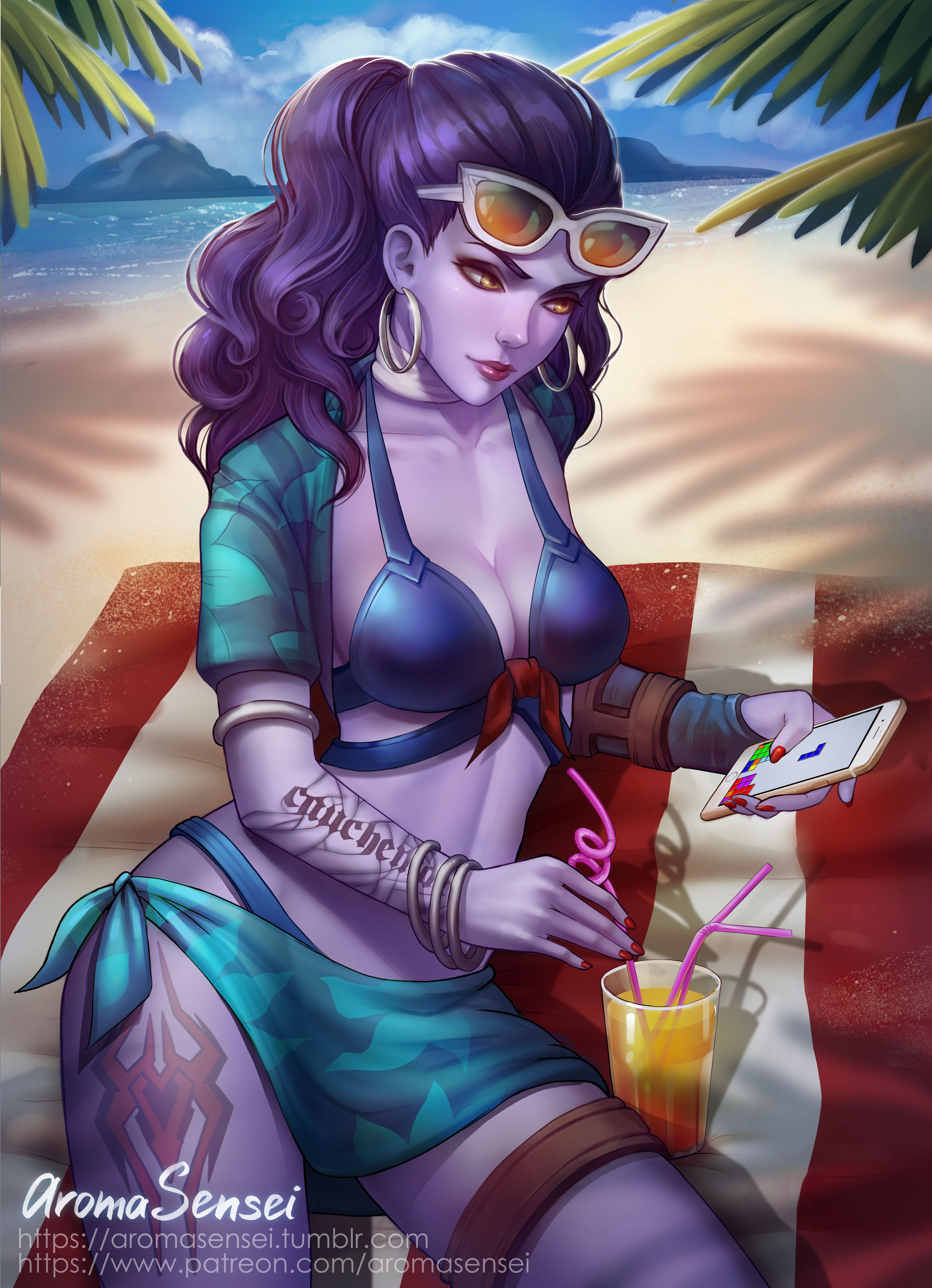 Patreon Collection (Various) [Aroma Sensei] Pack 01 - Widowmaker - [Aroma Sensei] – page 2