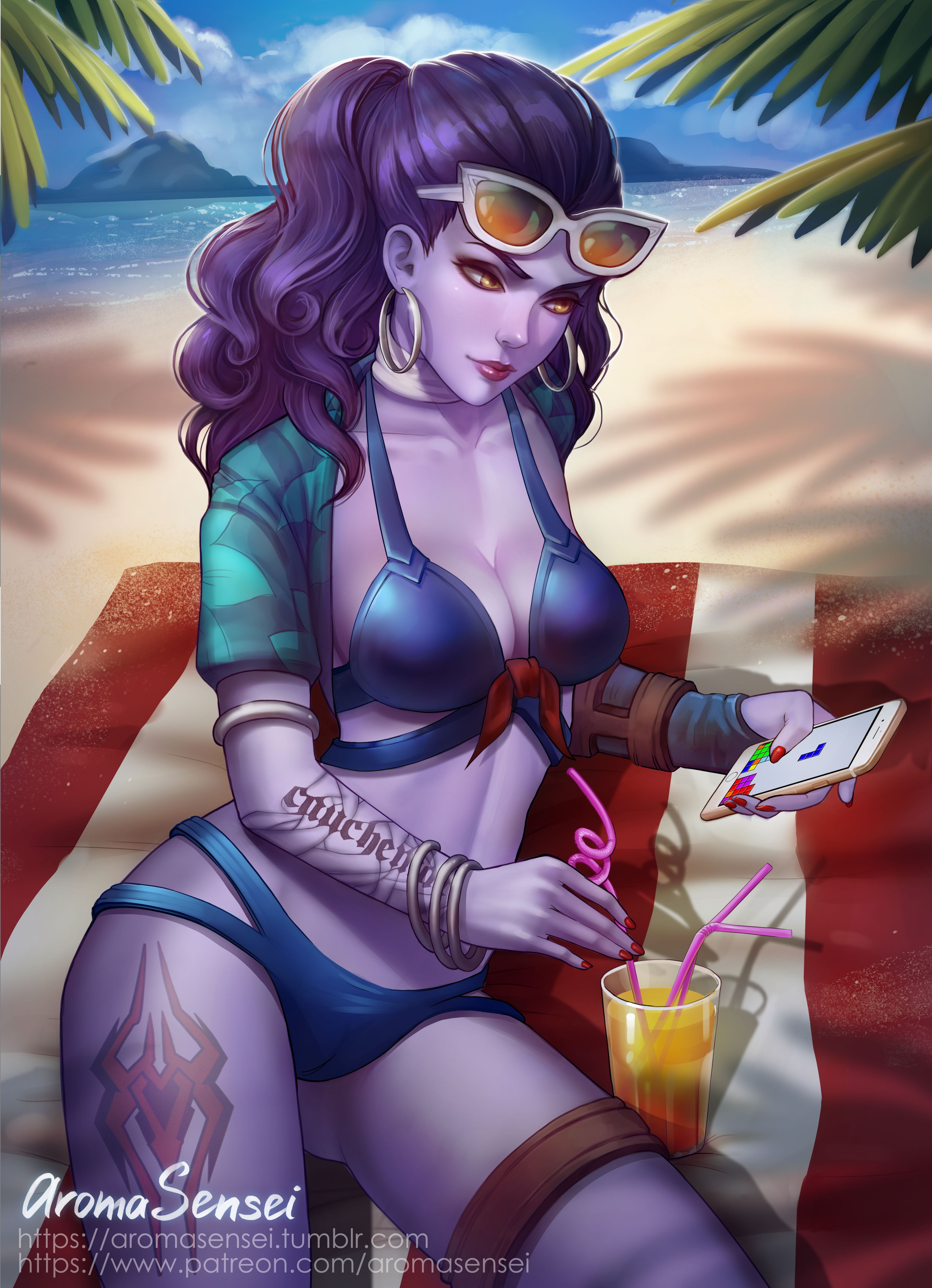 Patreon Collection (Various) [Aroma Sensei] Pack 01 - Widowmaker - [Aroma Sensei] – page 3