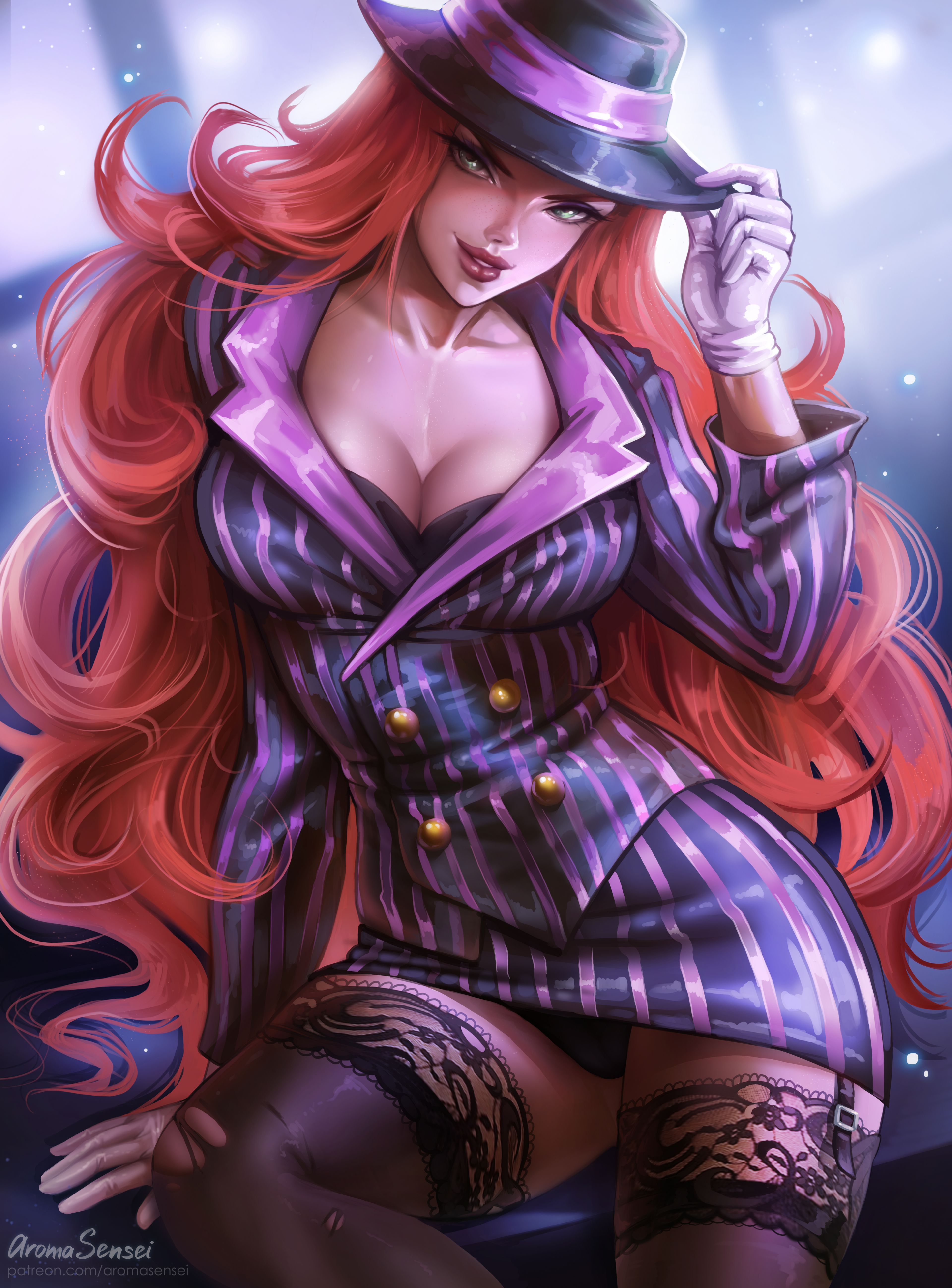 Patreon Collection (Various) [Aroma Sensei] Pack 06 - Miss Fortune - [Aroma Sensei] – page 1