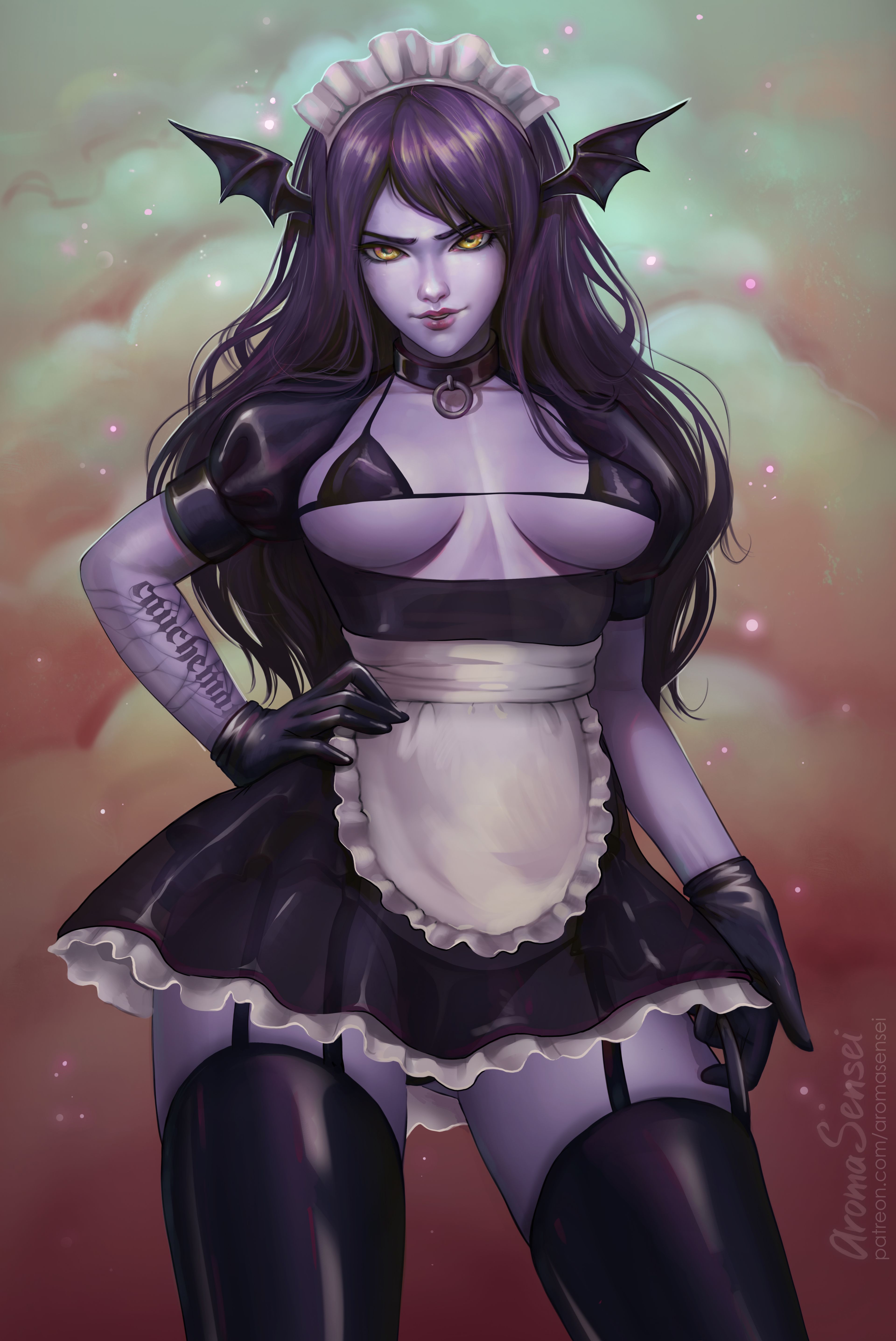 Patreon Collection (Various) [Aroma Sensei] Pack 03 - Halloween Widowmaker - [Aroma Sensei] – page 1