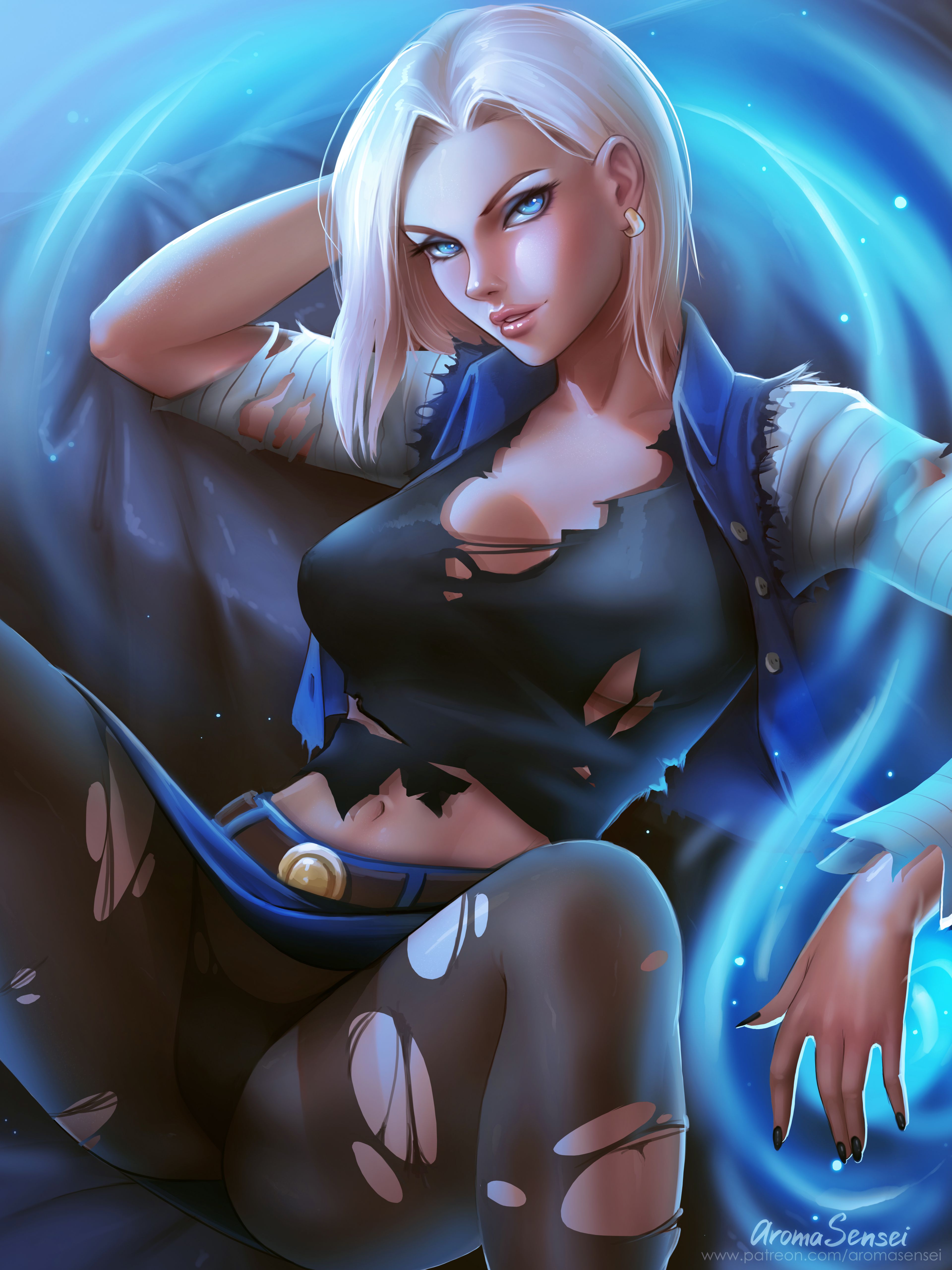 Patreon Collection (Various) [Aroma Sensei] Pack 06 - Android 18 - [Aroma Sensei] – page 1