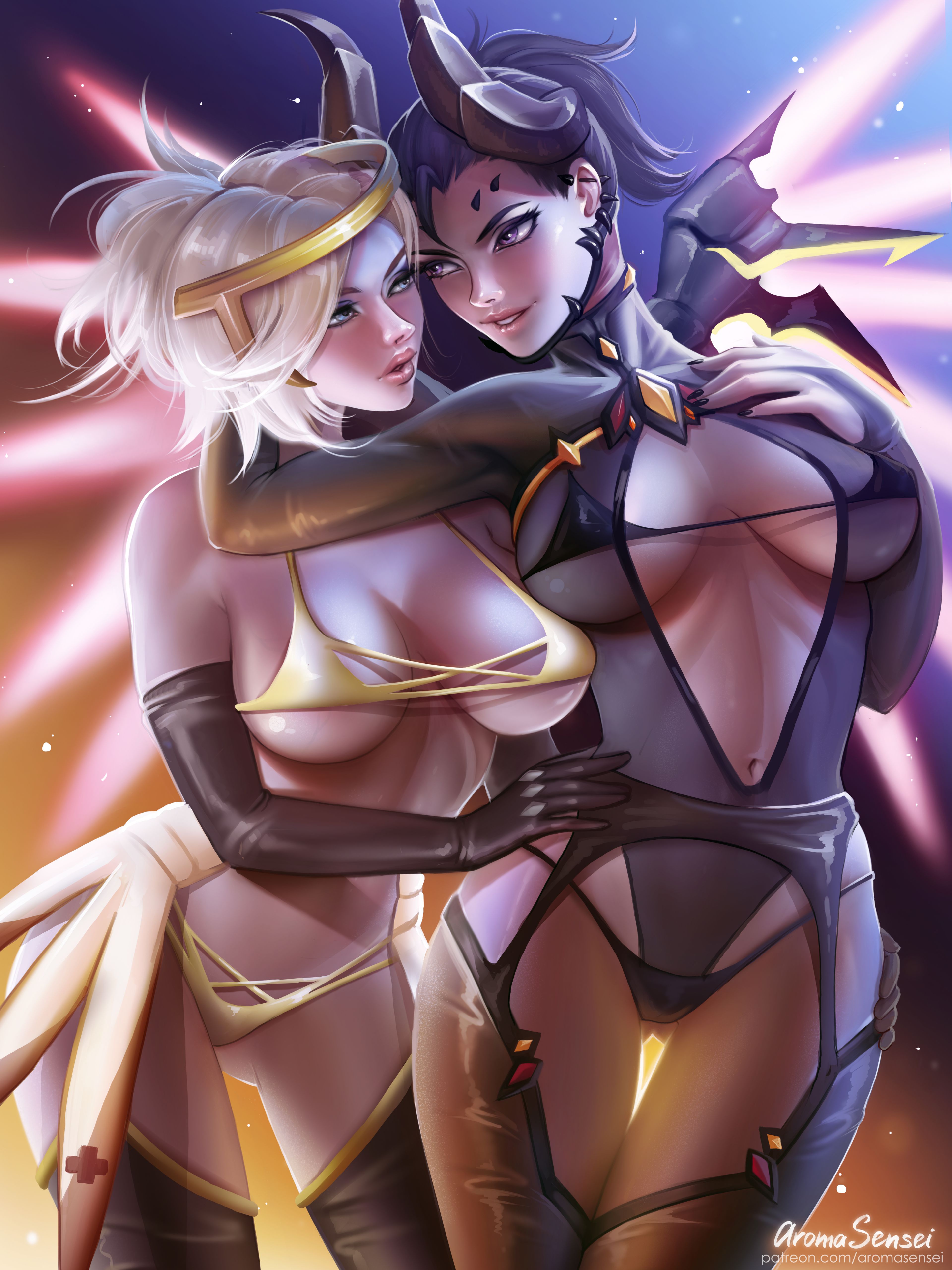 Patreon Collection (Various) [Aroma Sensei] Pack 06 - Mercy x Mercy - [Aroma Sensei] – page 1