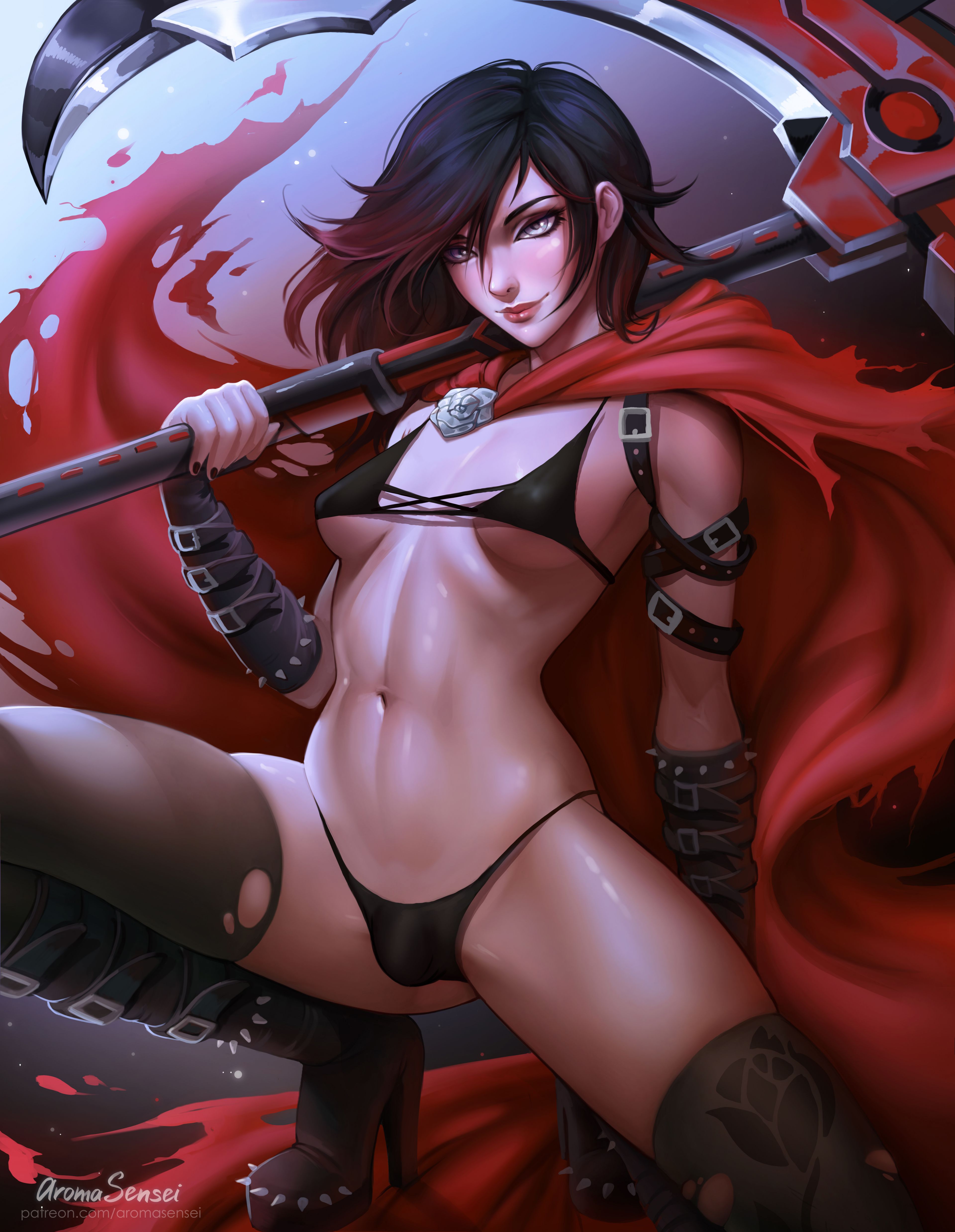 Patreon Collection (Various) [Aroma Sensei] Pack 07 - Ruby Rose - Futa - [Aroma Sensei] – page 2