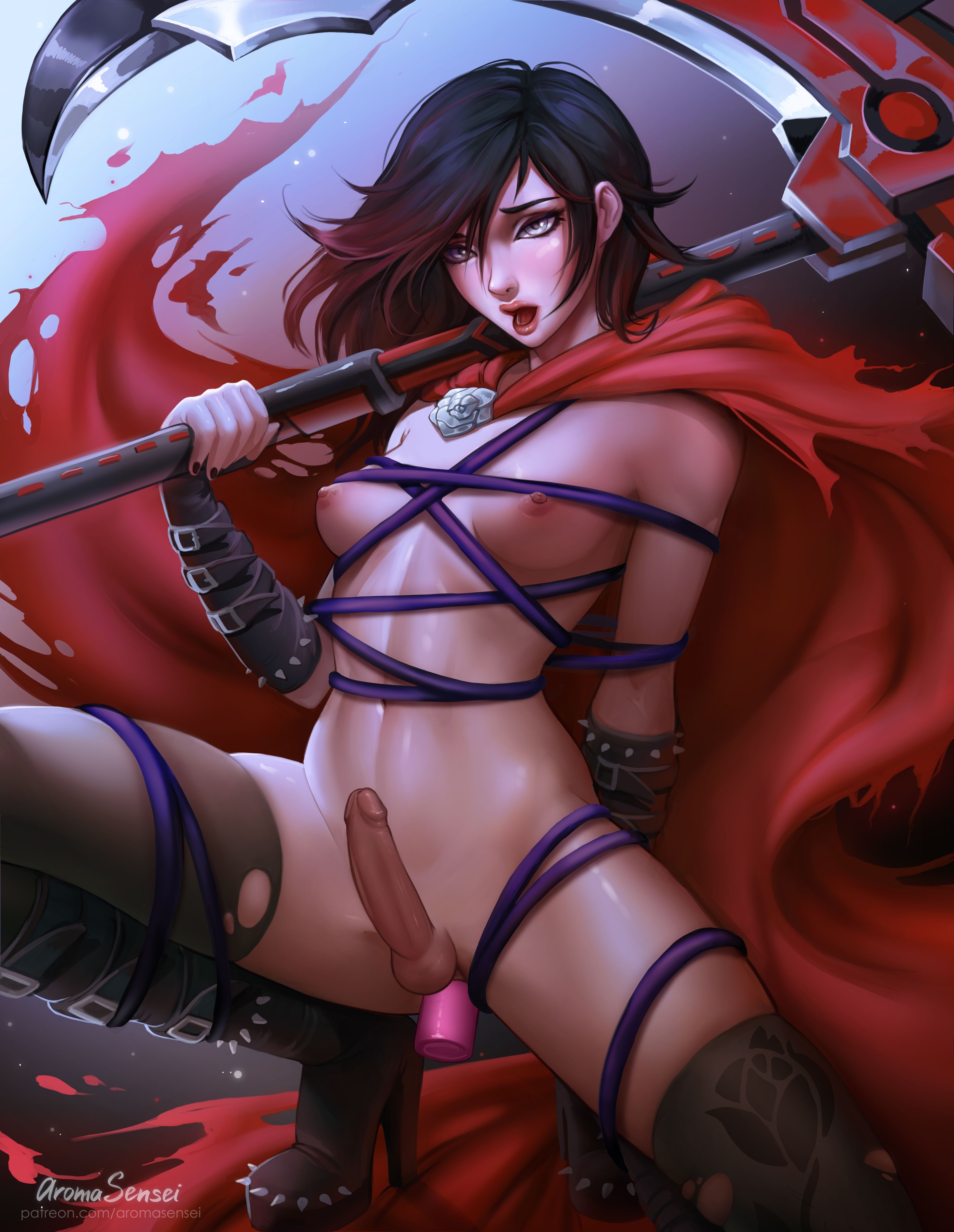Patreon Collection (Various) [Aroma Sensei] Pack 07 - Ruby Rose - Futa - [Aroma Sensei] – page 7