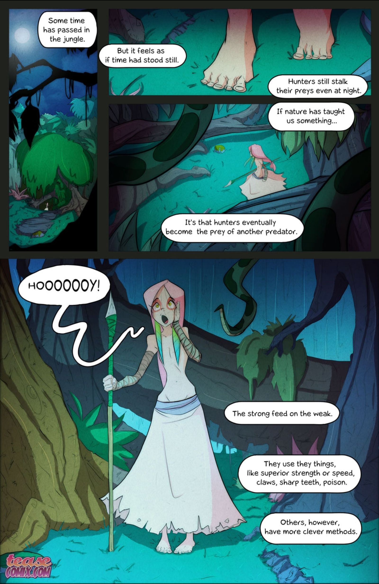 Of The Snake And The Girl [Tease Comix] 4 . Of The Snake And The Girl - Chapter 4 [Tease Comix] – page 2