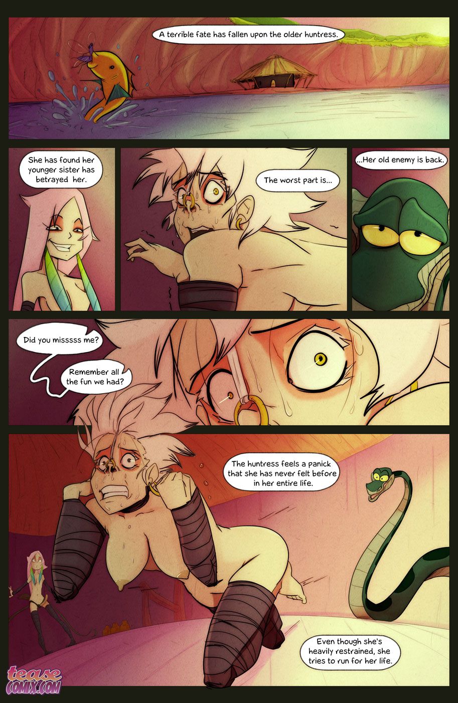 Of The Snake And The Girl [Tease Comix] 5 . Of The Snake And The Girl - Chapter 5 [Tease Comix] – page 2