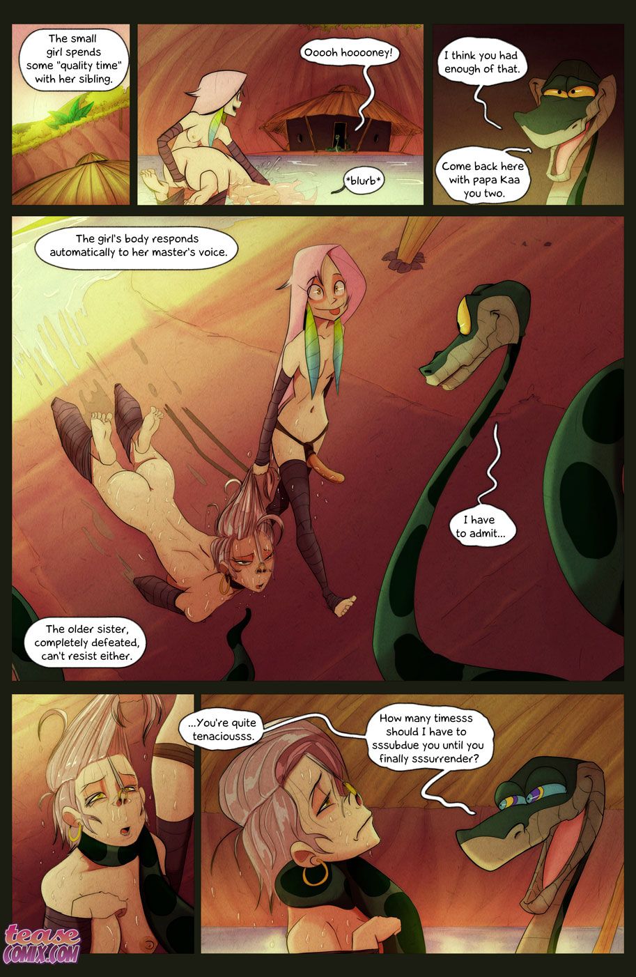 Of The Snake And The Girl [Tease Comix] 5 . Of The Snake And The Girl - Chapter 5 [Tease Comix] – page 4