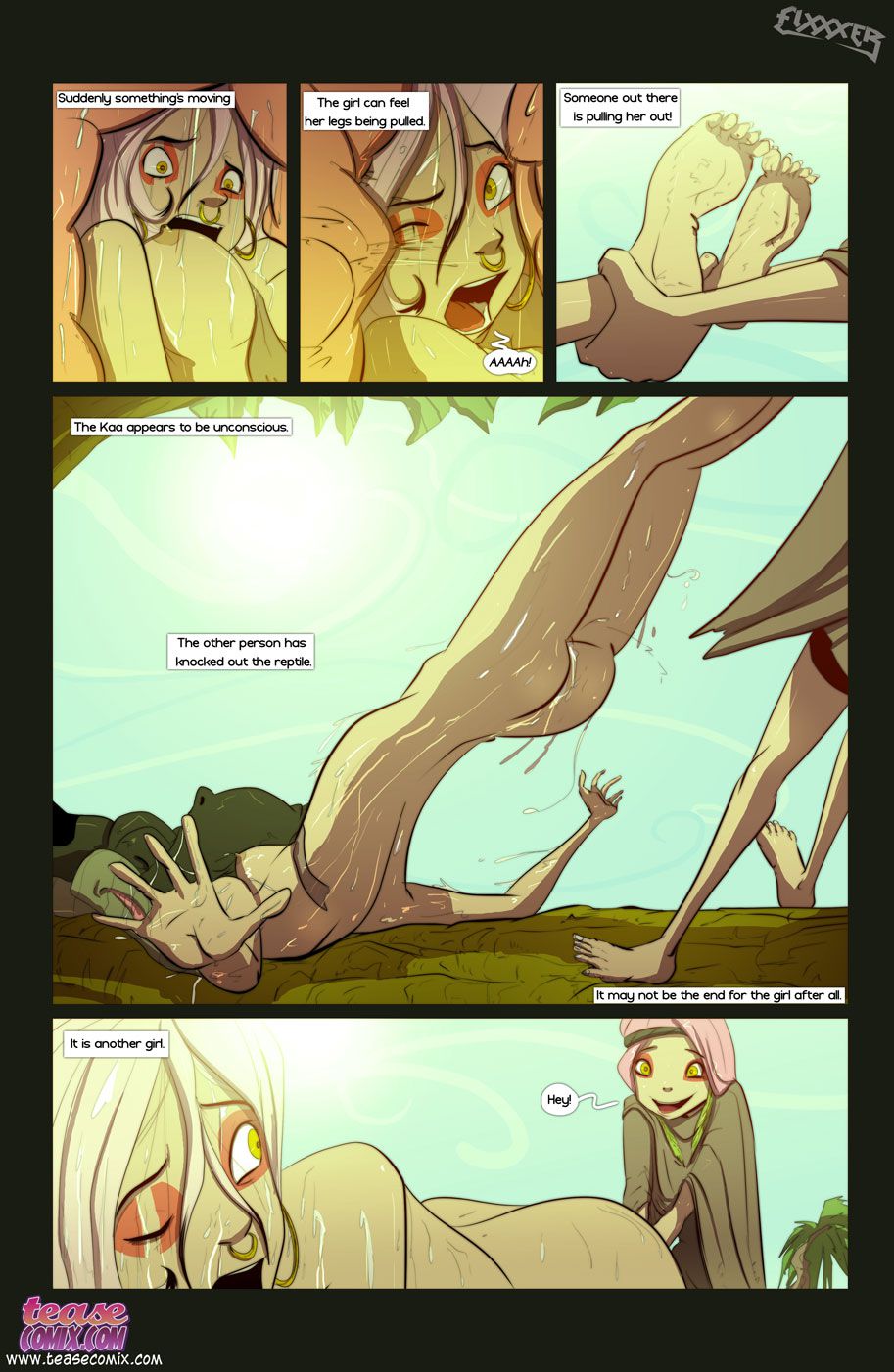 Of The Snake And The Girl [Tease Comix] 1 . Of The Snake And The Girl - Chapter 1 [Tease Comix] – page 22