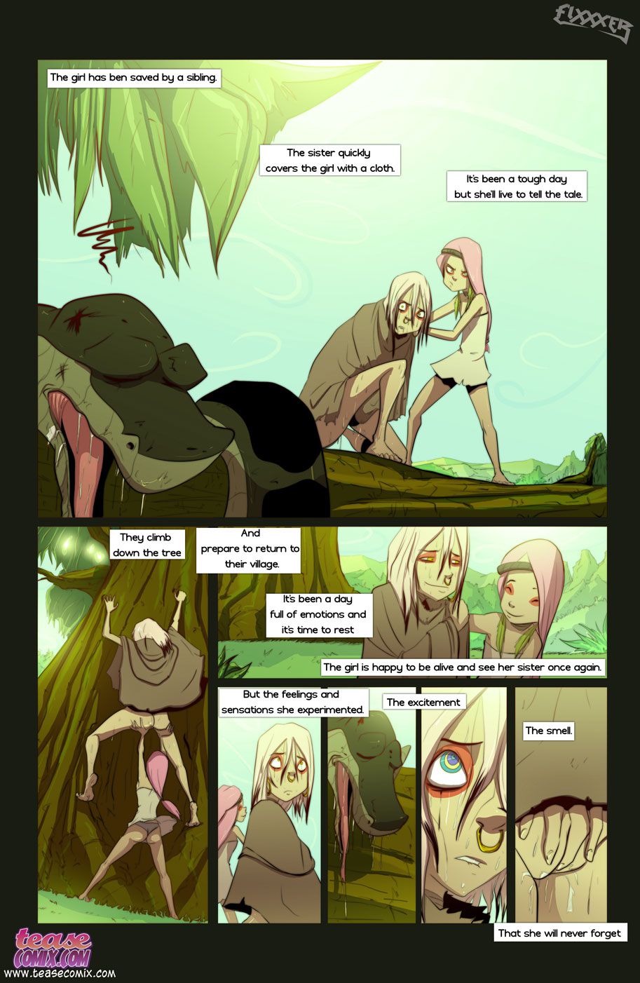 Of The Snake And The Girl [Tease Comix] 1 . Of The Snake And The Girl - Chapter 1 [Tease Comix] – page 23