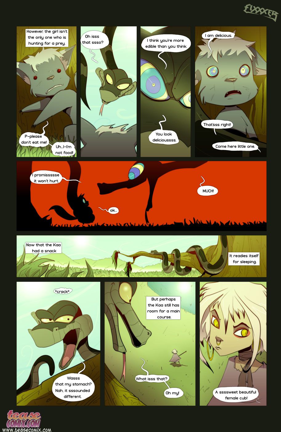 Of The Snake And The Girl [Tease Comix] 1 . Of The Snake And The Girl - Chapter 1 [Tease Comix] – page 3