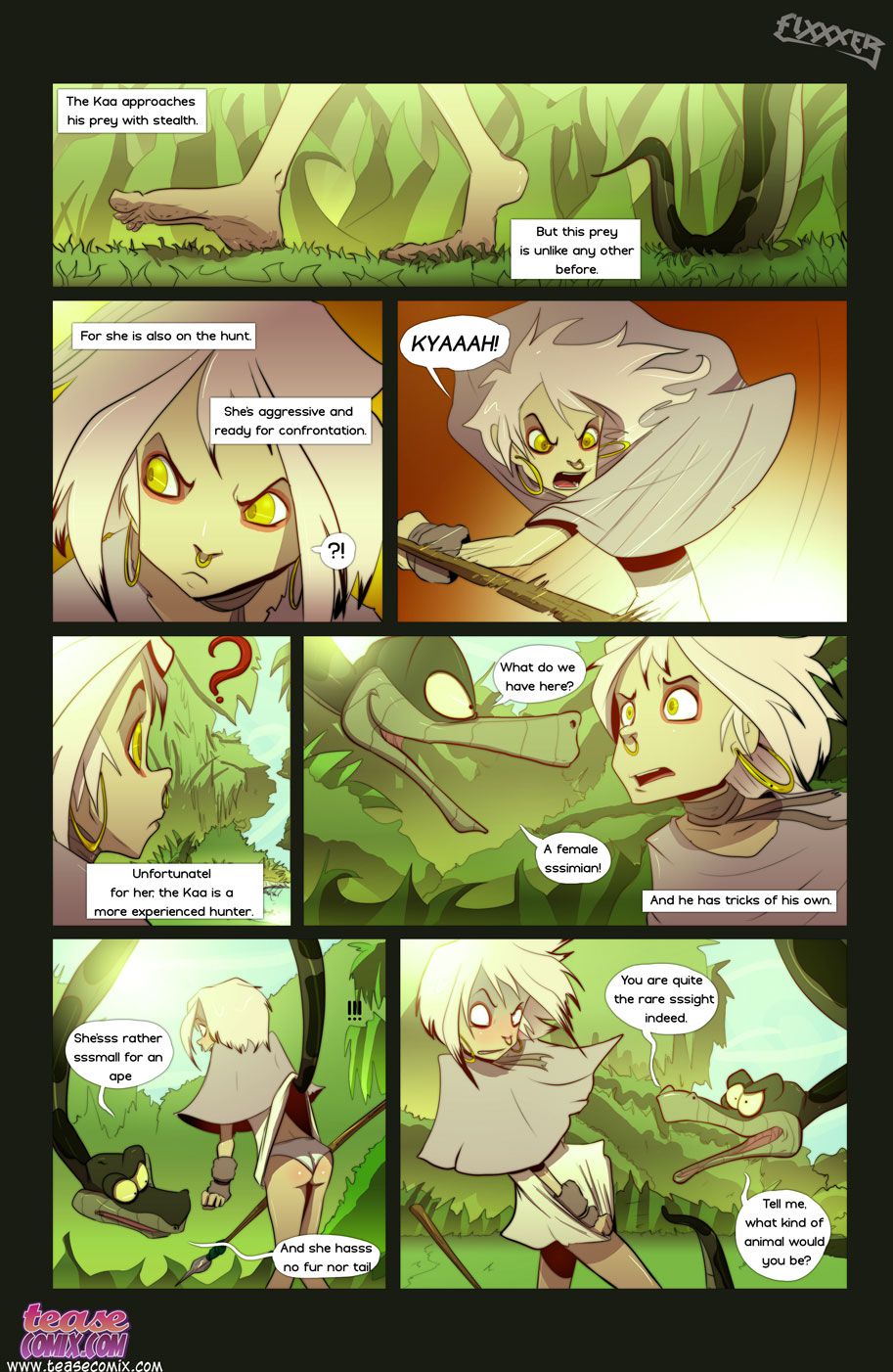 Of The Snake And The Girl [Tease Comix] 1 . Of The Snake And The Girl - Chapter 1 [Tease Comix] – page 4