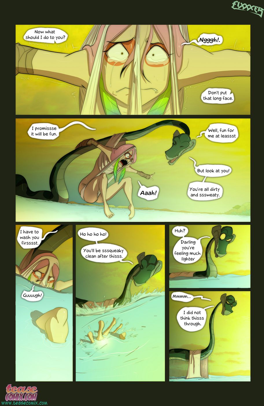 Of The Snake And The Girl [Tease Comix] 2 . Of The Snake And The Girl - Chapter 2 [Tease Comix] – page 10