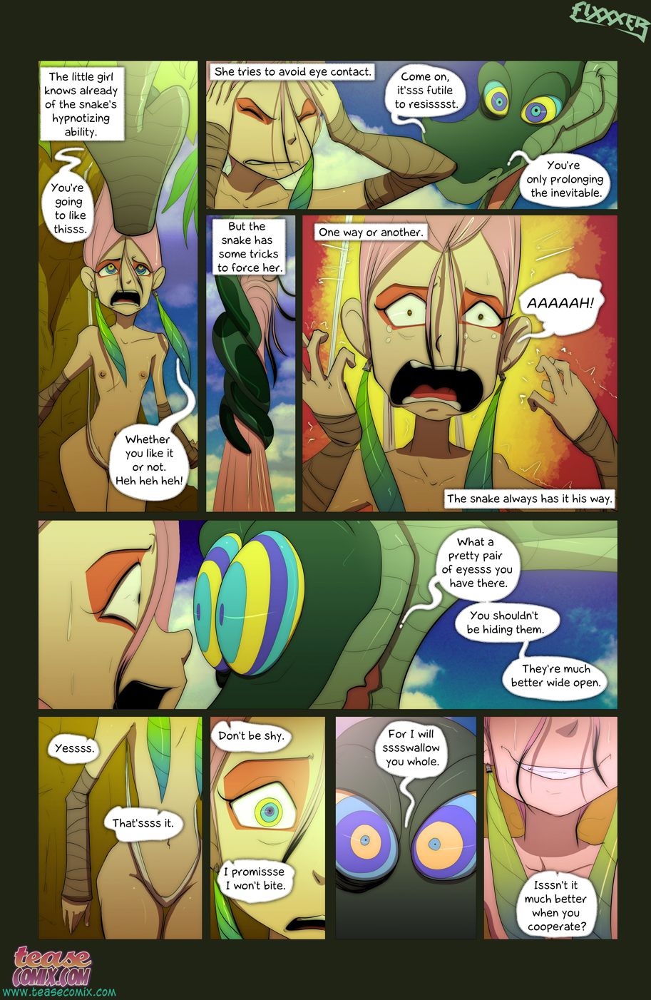 Of The Snake And The Girl [Tease Comix] 2 . Of The Snake And The Girl - Chapter 2 [Tease Comix] – page 14