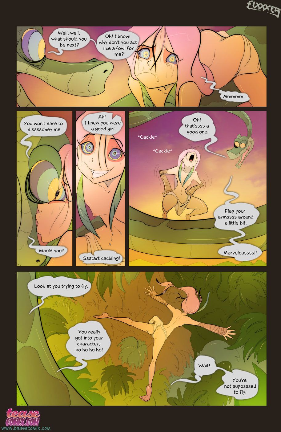 Of The Snake And The Girl [Tease Comix] 2 . Of The Snake And The Girl - Chapter 2 [Tease Comix] – page 18