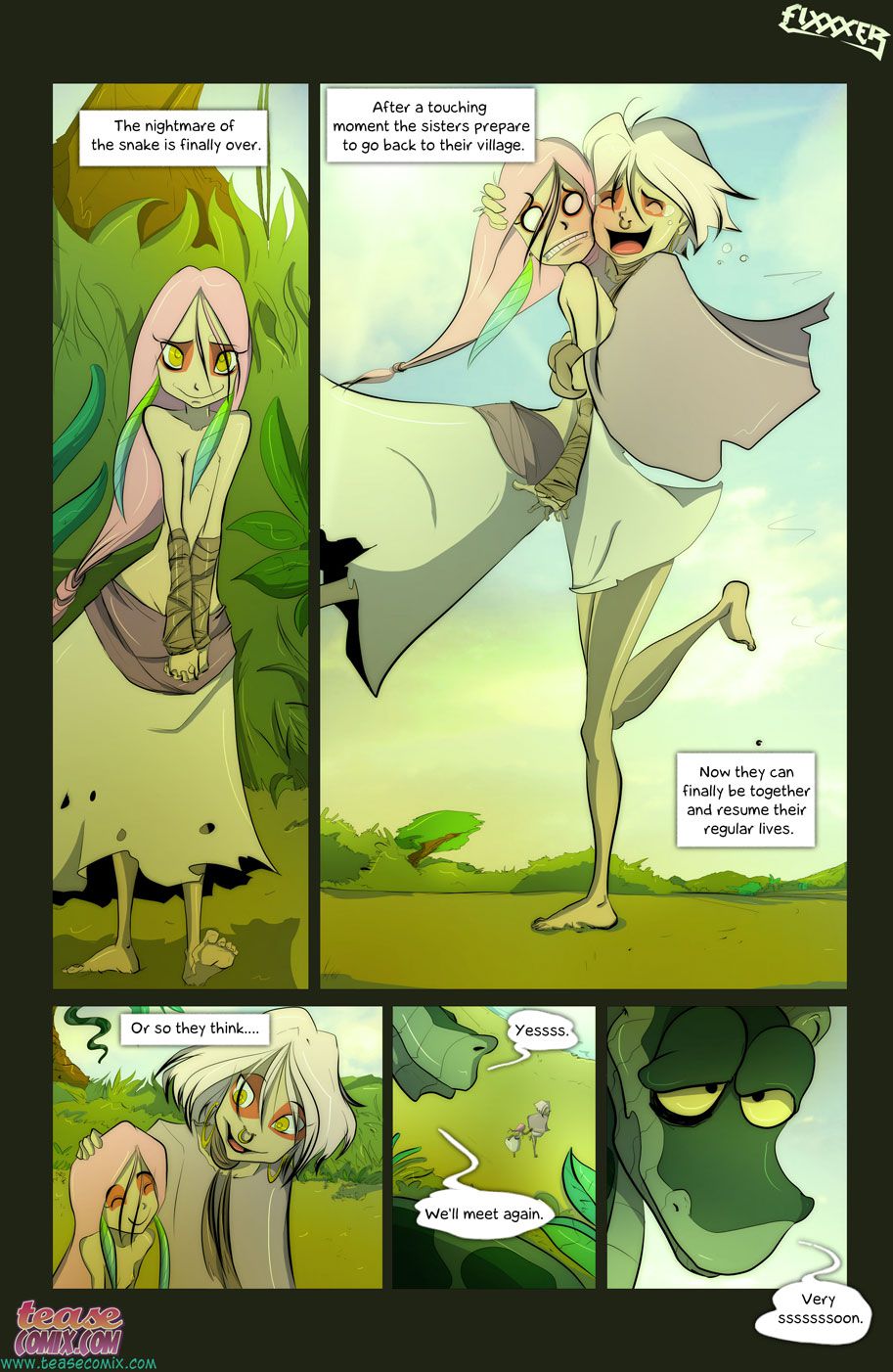 Of The Snake And The Girl [Tease Comix] 2 . Of The Snake And The Girl - Chapter 2 [Tease Comix] – page 23