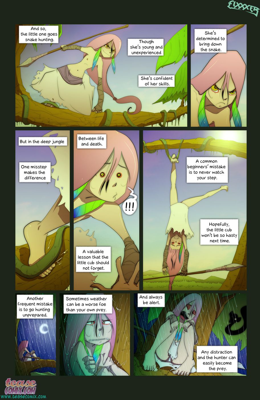 Of The Snake And The Girl [Tease Comix] 2 . Of The Snake And The Girl - Chapter 2 [Tease Comix] – page 4