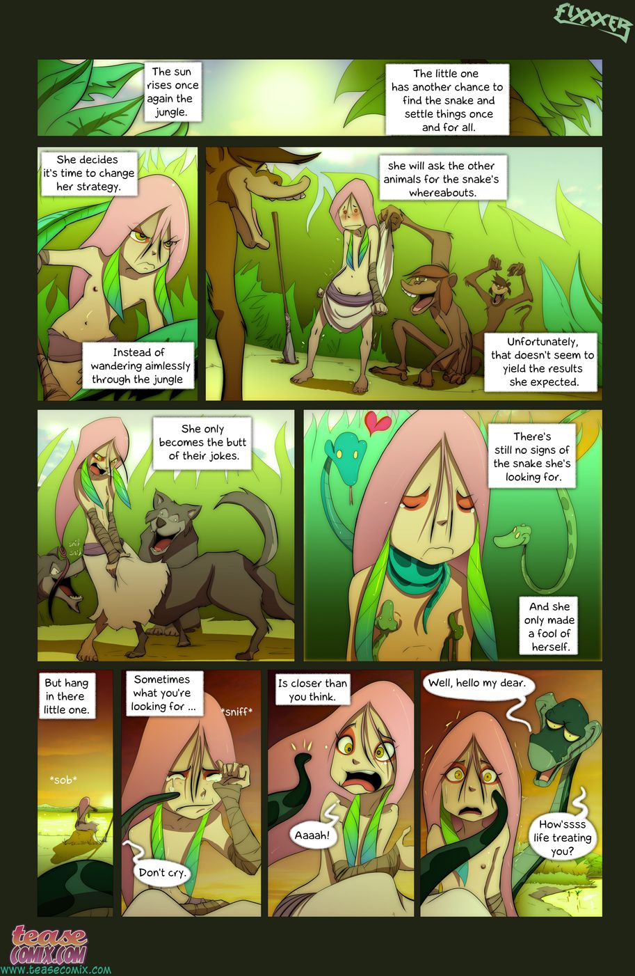 Of The Snake And The Girl [Tease Comix] 2 . Of The Snake And The Girl - Chapter 2 [Tease Comix] – page 5